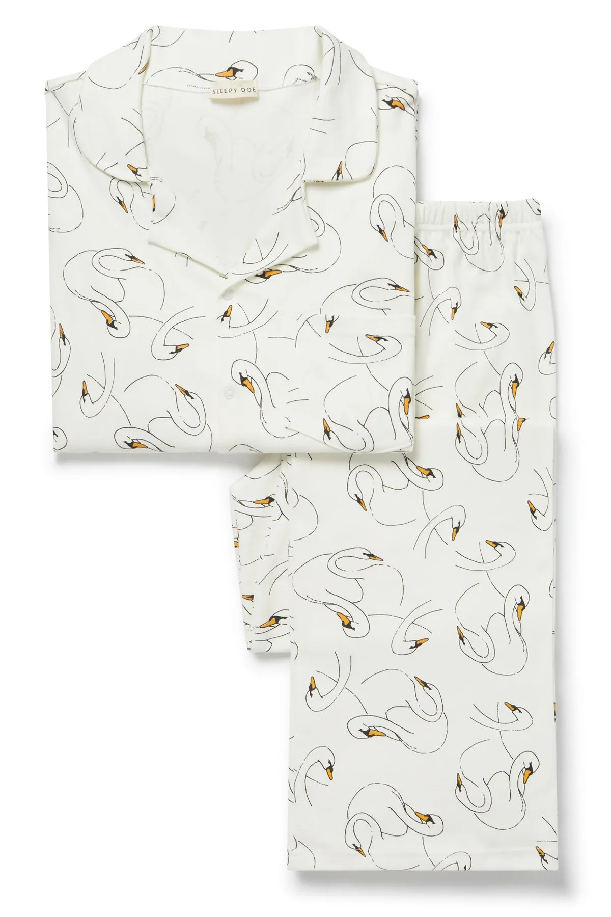 1 X S SECONDS WOMENS CLASSIC PYJAMA SET | SWANSY