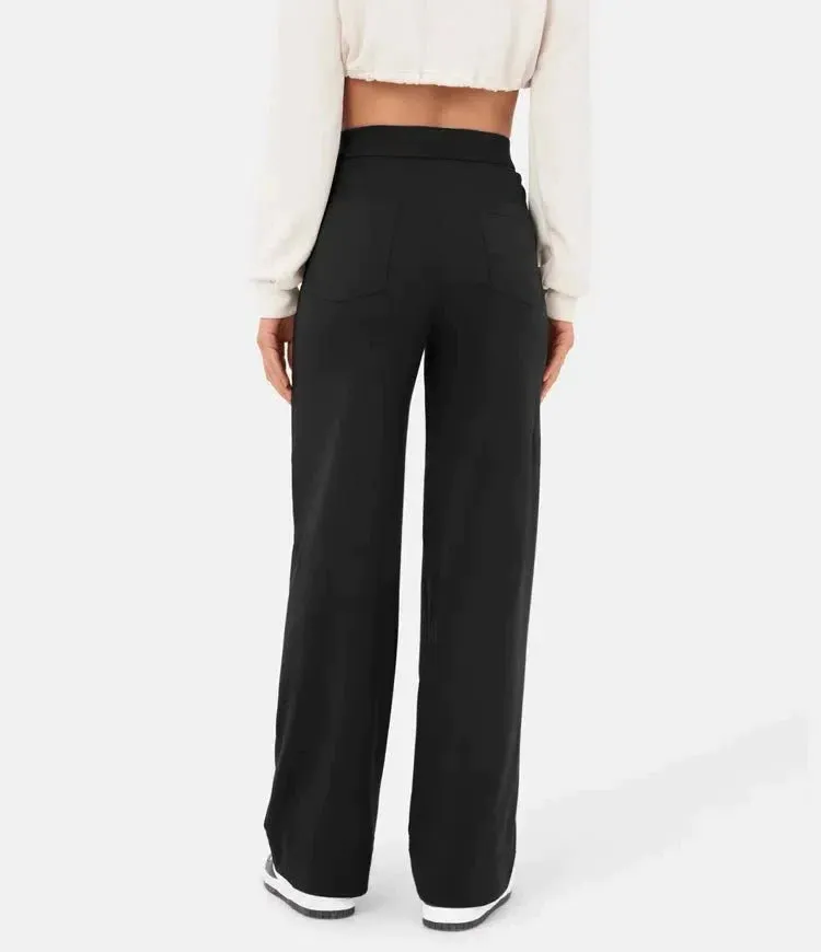 Aubrey™ | Elastic trousers with high waist | 1 1 FREE