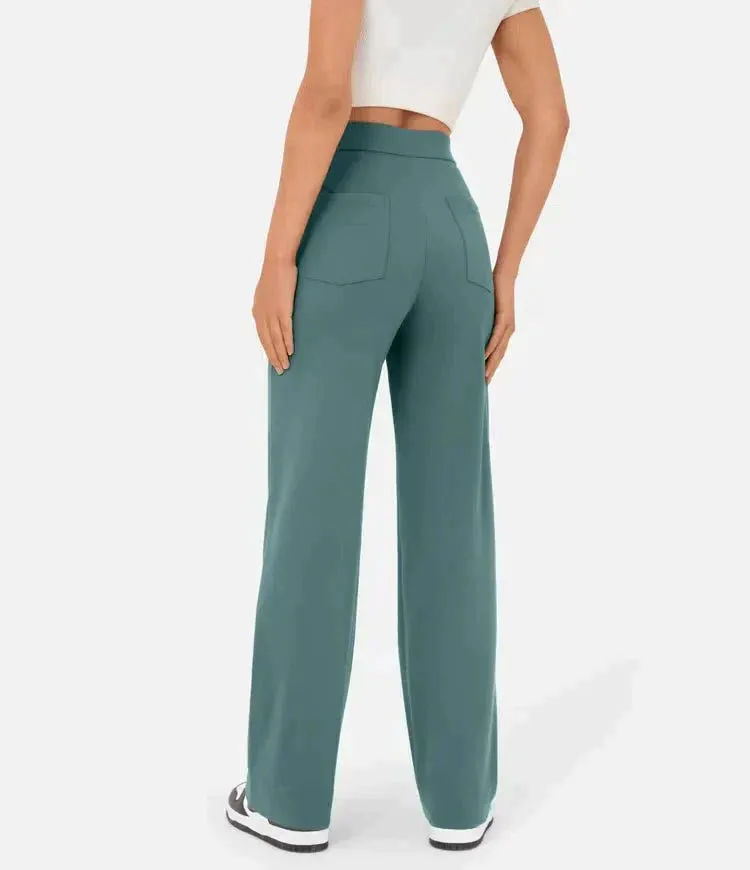 Aubrey™ | Elastic trousers with high waist | 1 1 FREE