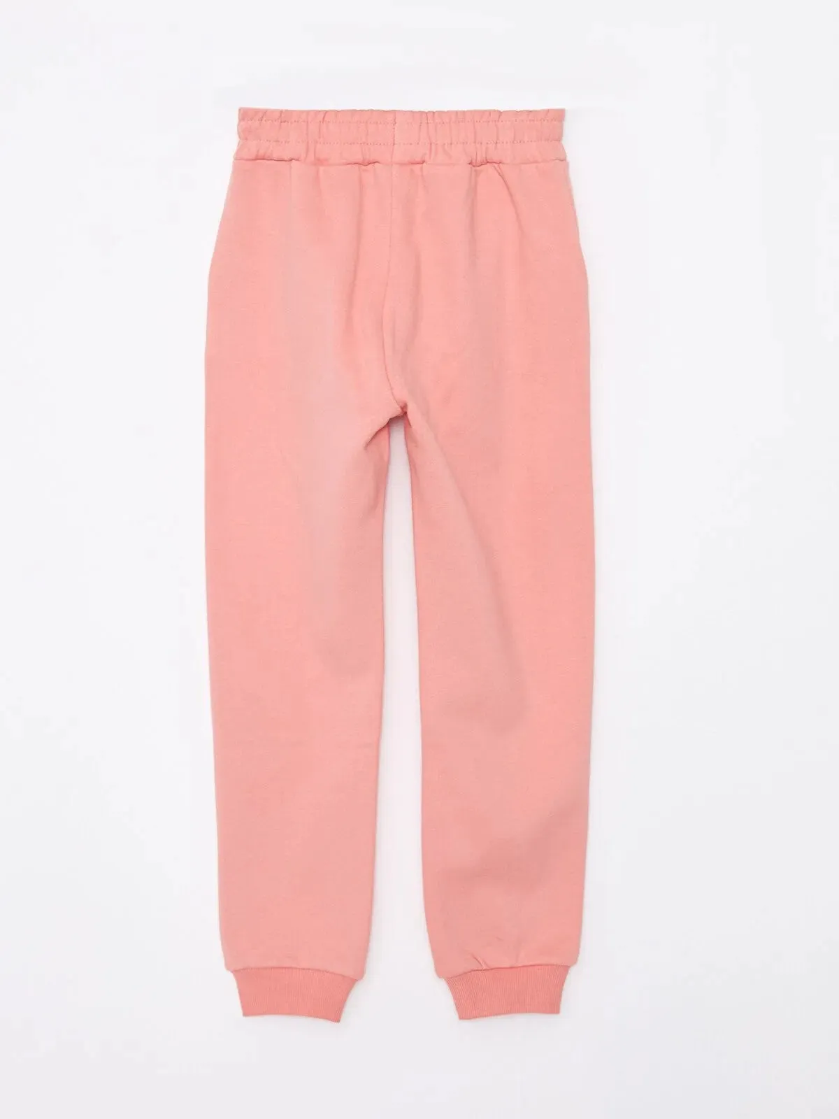 Basic Elastic Waist Girls Jogger Sweatpants