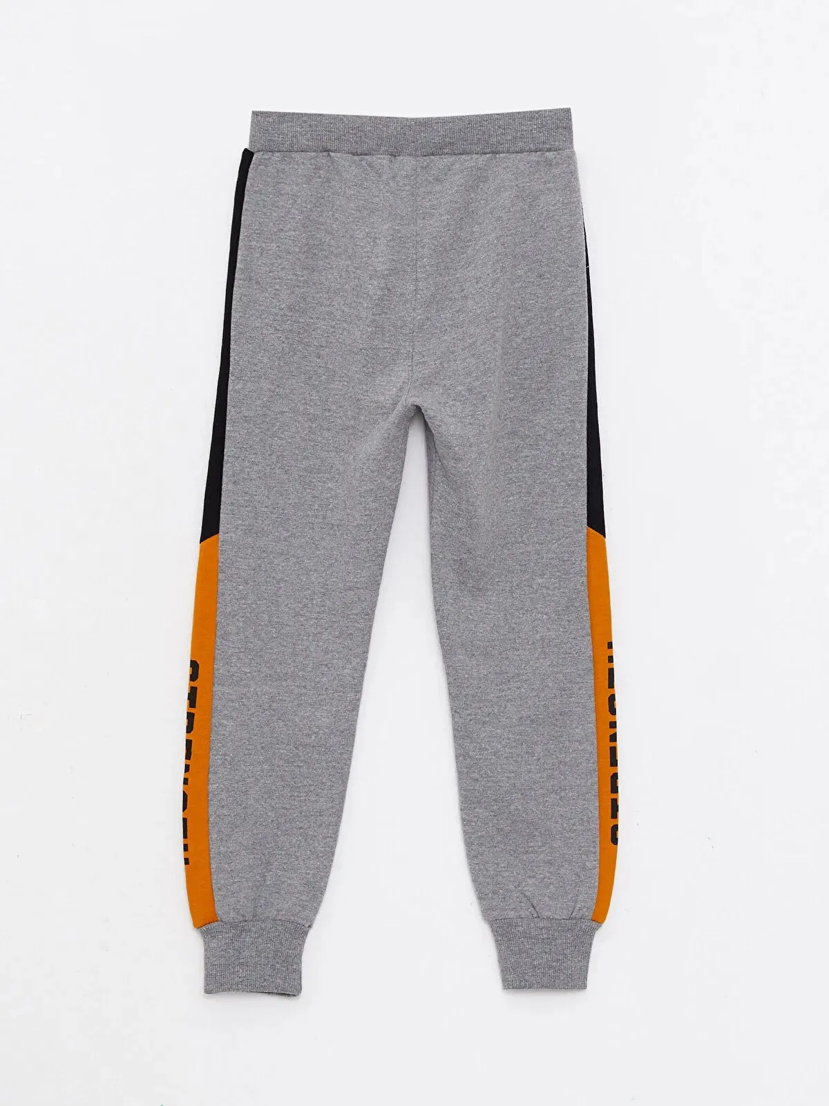 Boys Jogger Sweatpants With Elastic Waist Printed