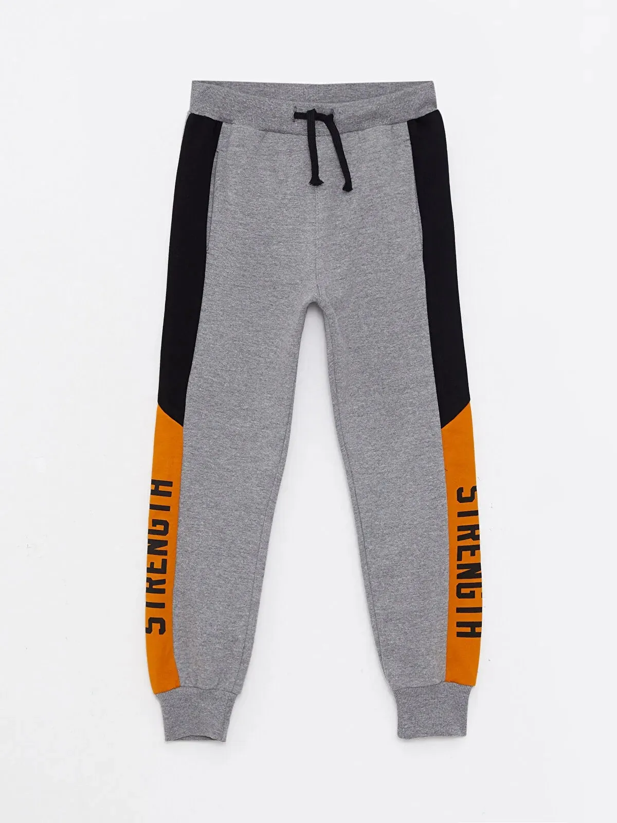 Boys Jogger Sweatpants With Elastic Waist Printed
