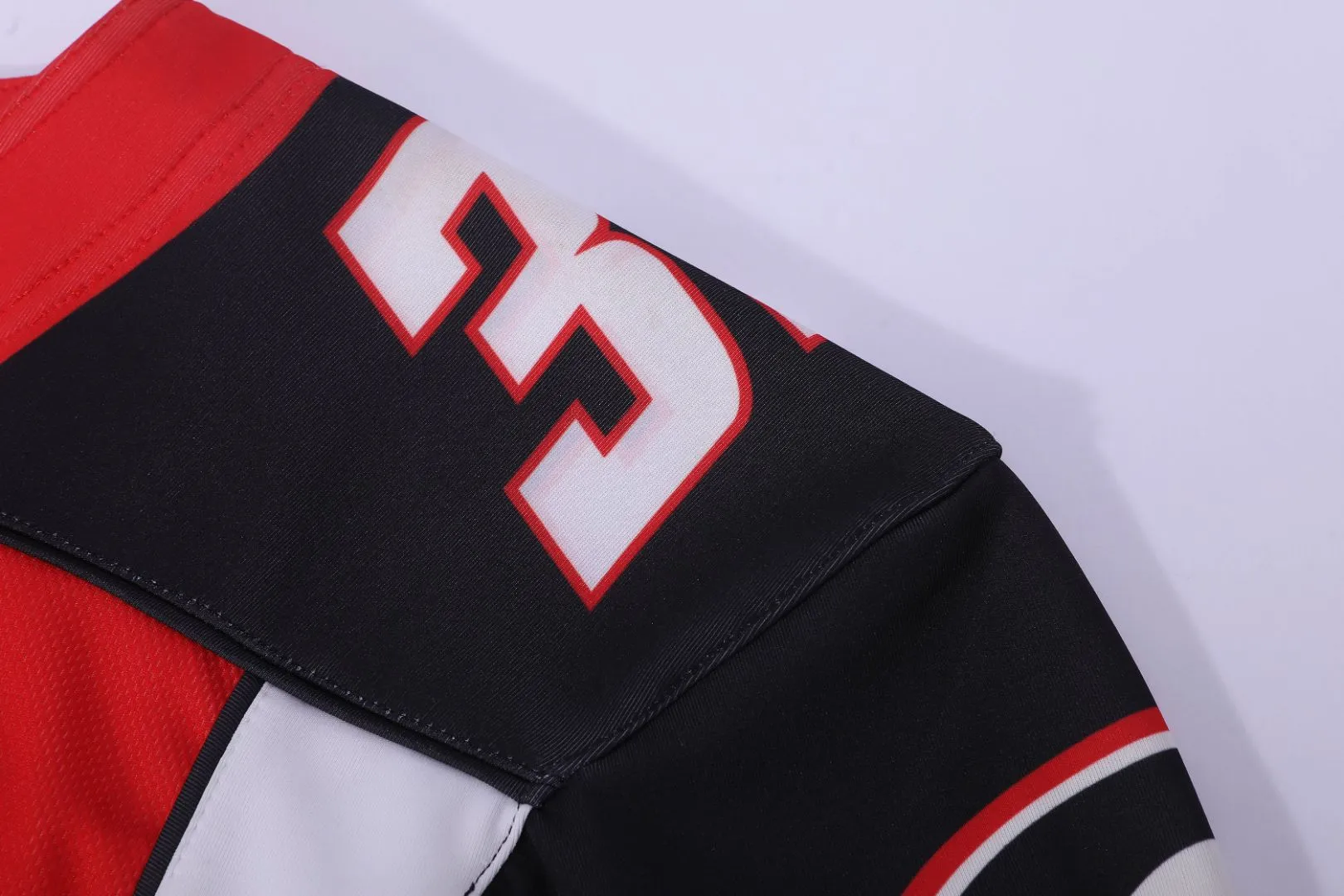Customize Sublimated Stitched Embroidery Rugby Shirt: Unisex American Football Wear - Model AFU-14 by ZAB