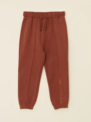 Elastic Waist Baby Boy Tracksuit Bottom