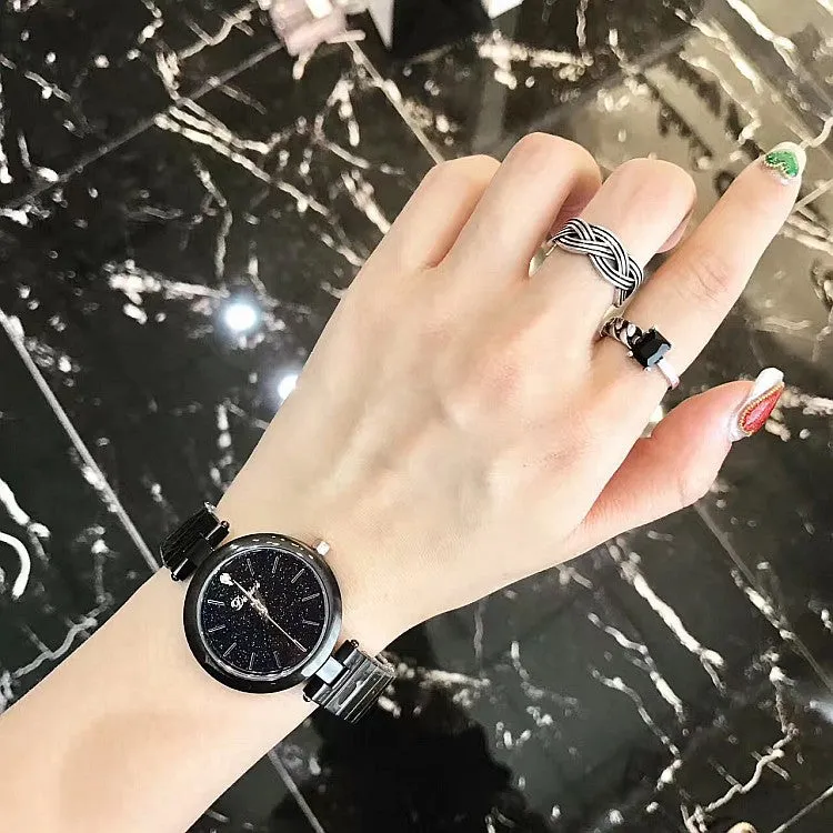 Fashion Personality Starry Dial Women's Watch