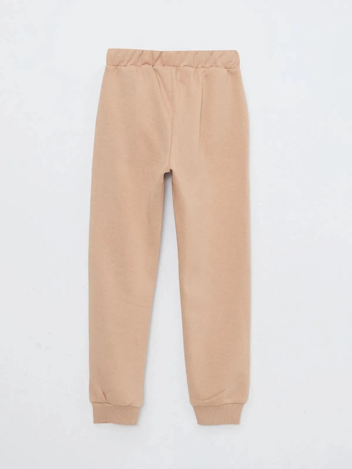 Girls Jogger Sweatpants With Elastic Waist Printed