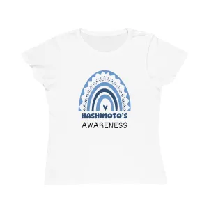 Hashimoto’s Big Awareness Rainbow | Women's Lightweight, Organic Classic T-shirt