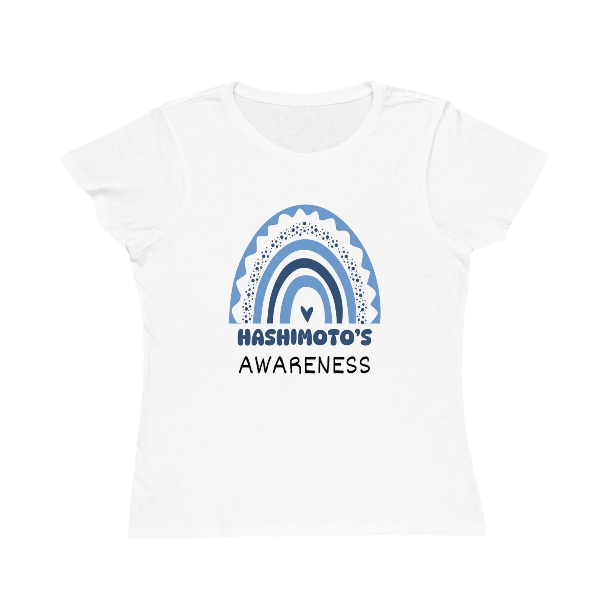 Hashimoto’s Big Awareness Rainbow | Women's Lightweight, Organic Classic T-shirt