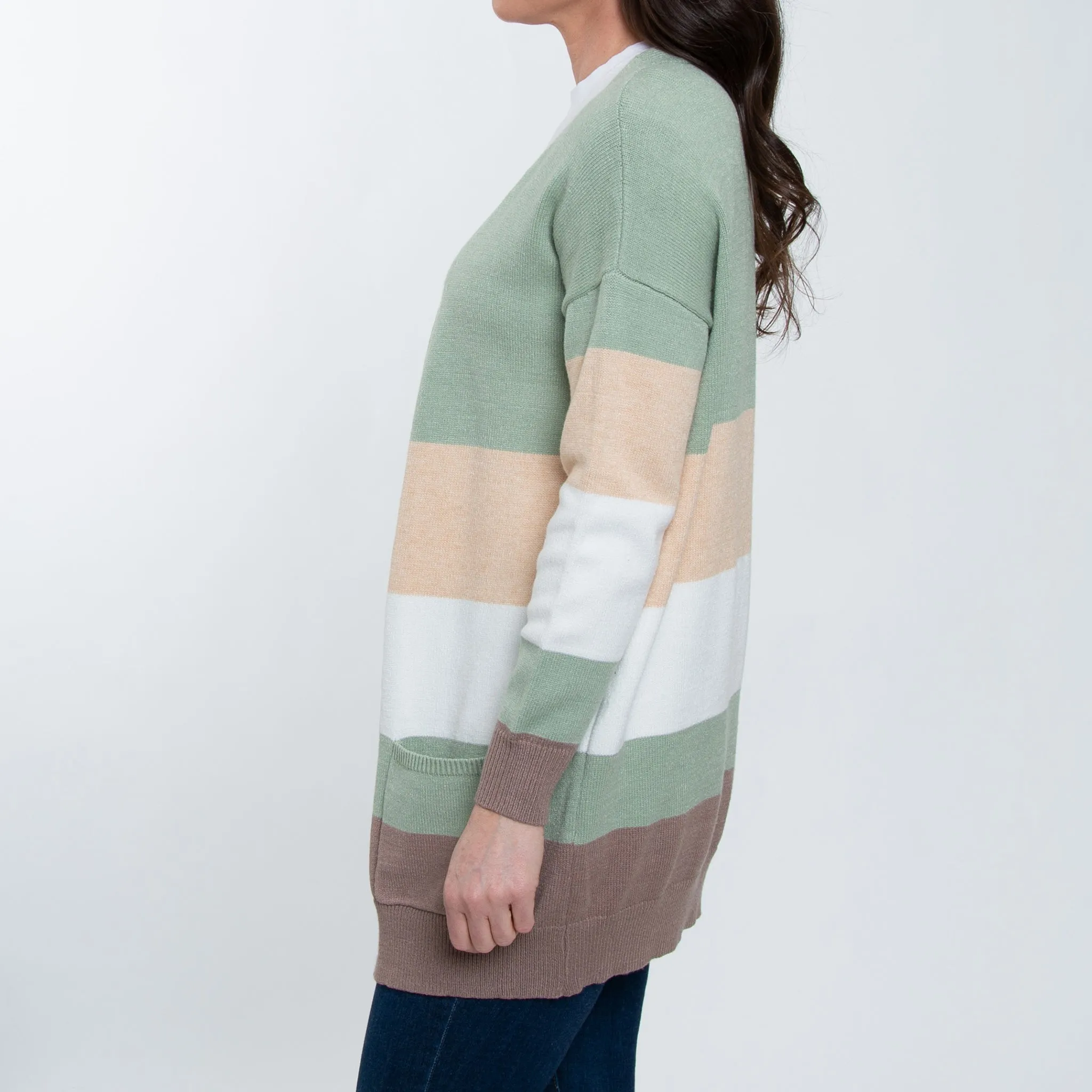 Jett Color Block Cardigan