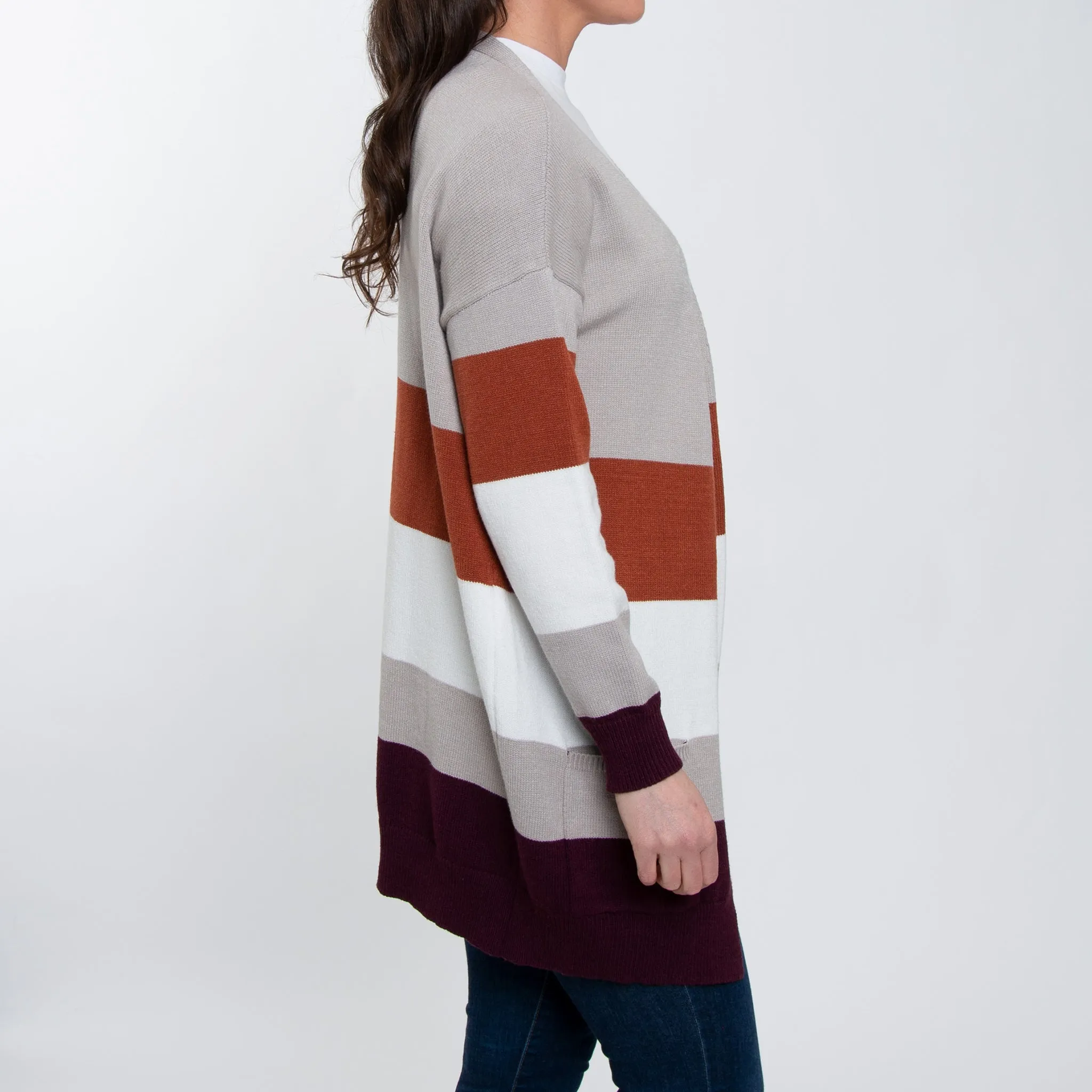 Jett Color Block Cardigan