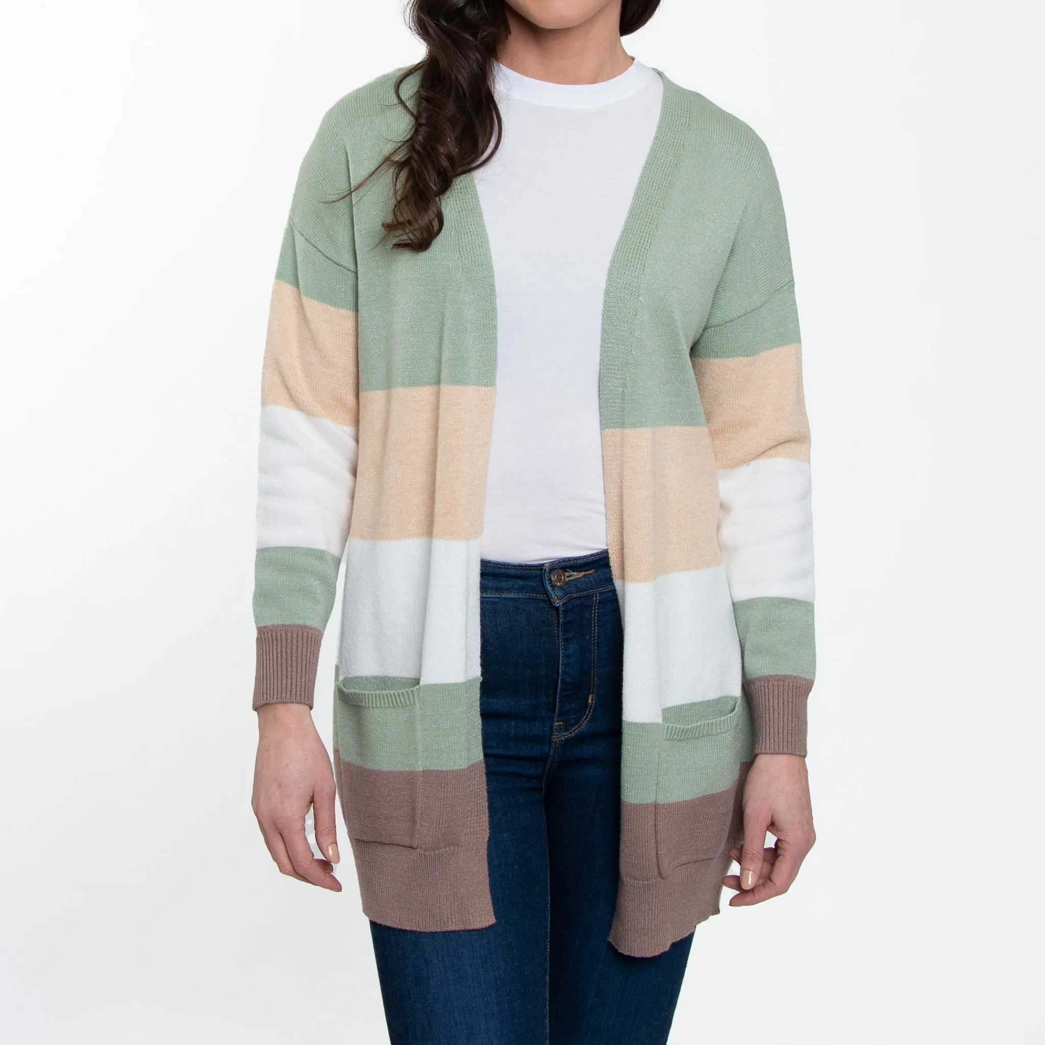 Jett Color Block Cardigan