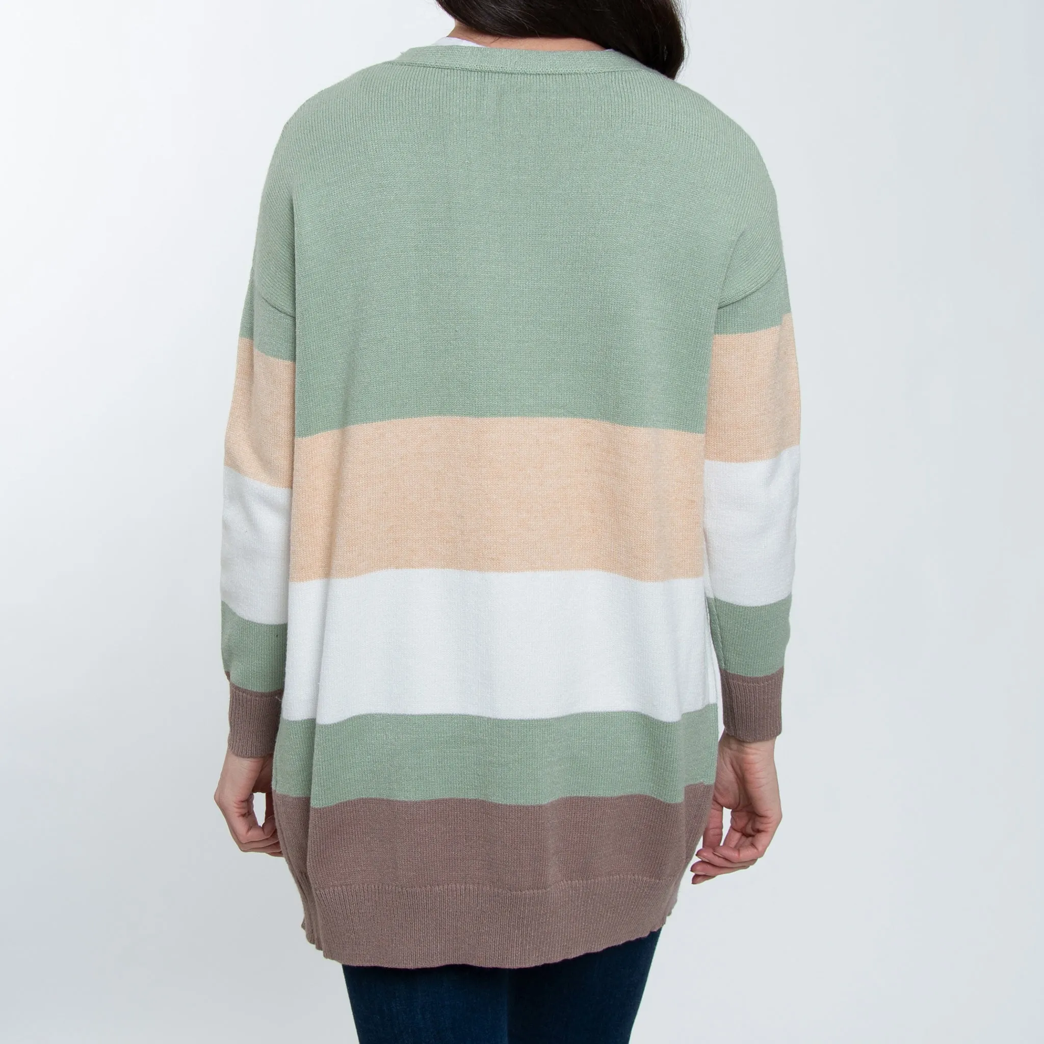 Jett Color Block Cardigan