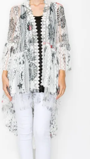 Lace Rock & Roll Cardigan