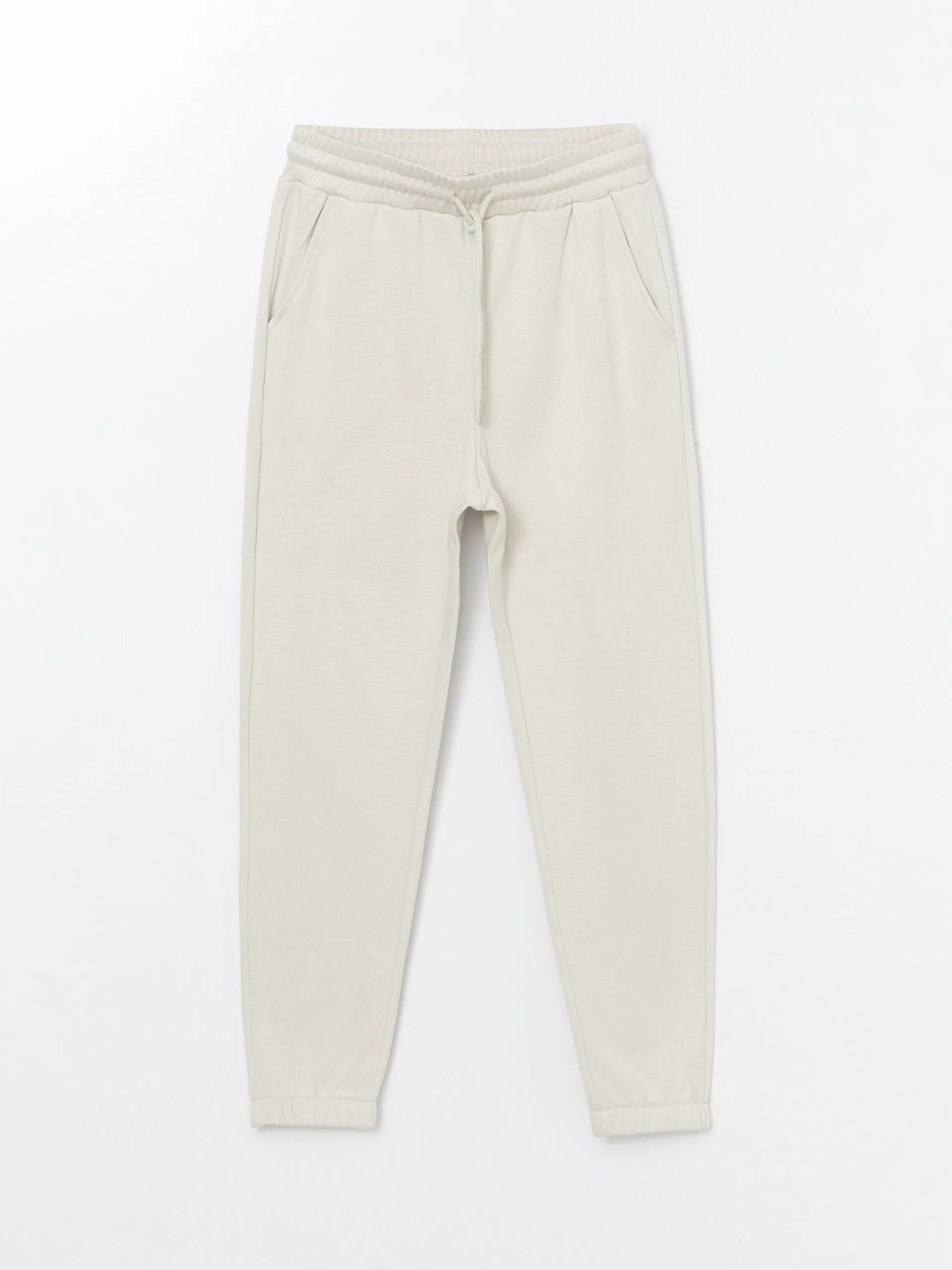 Lcw Vision Anthracite Elastic Waist Women'S Jogger Sweatpants