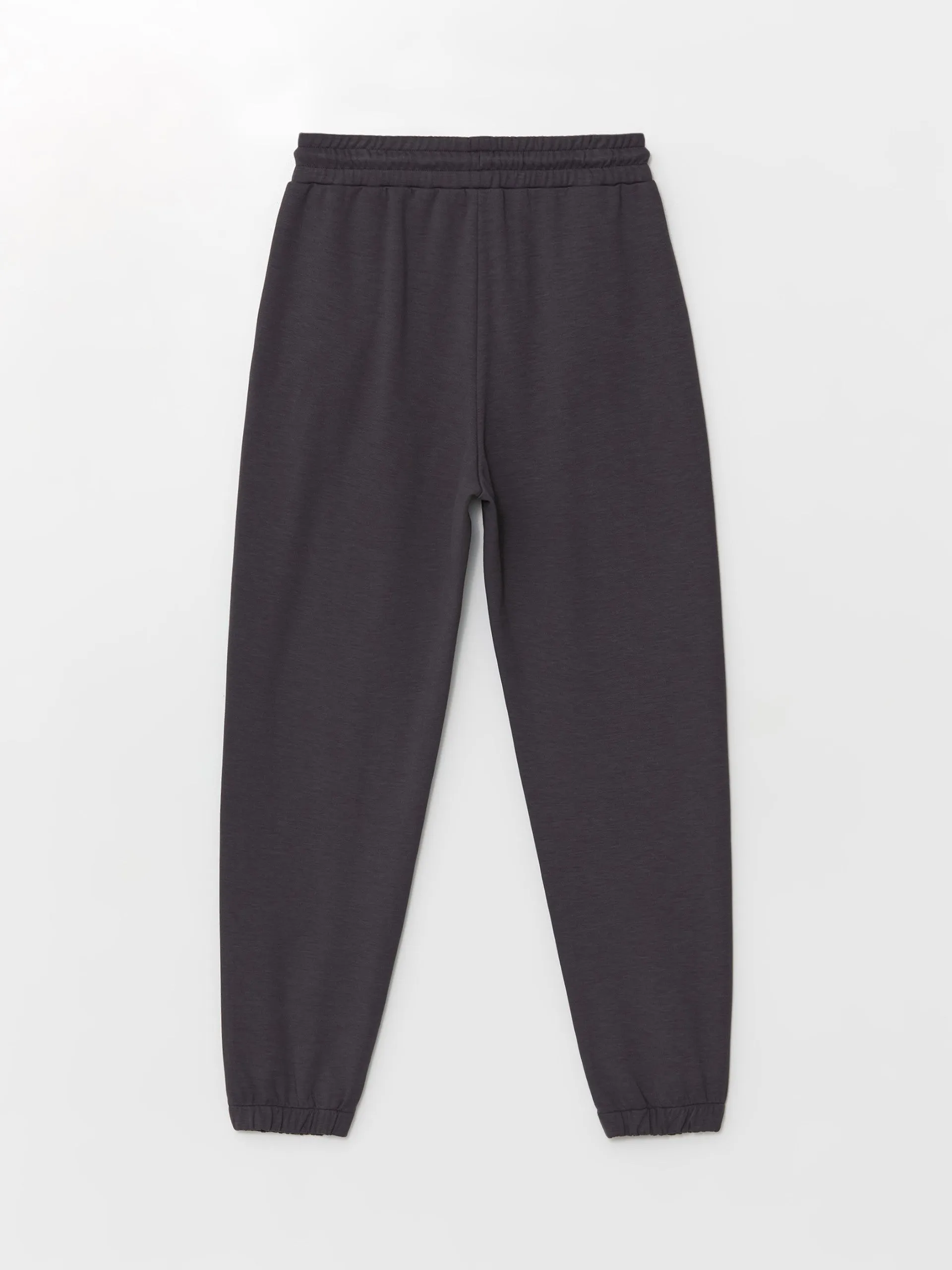 Lcw Vision Anthracite Elastic Waist Women'S Jogger Sweatpants