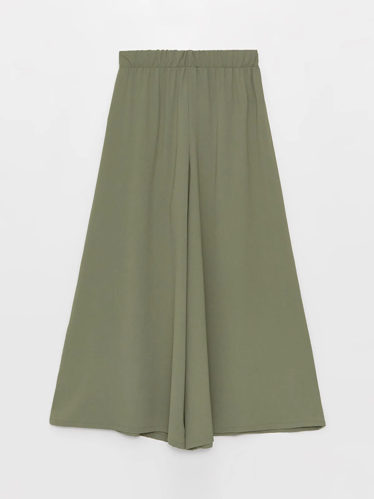 LCWAIKIKI Classic Women Elastic Waist Straight Trousers Skirt