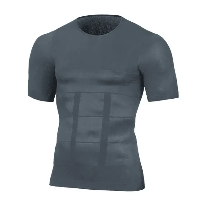 Men Body Toning Shaper T-Shirt