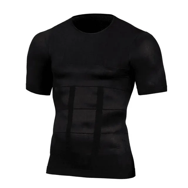 Men Body Toning Shaper T-Shirt