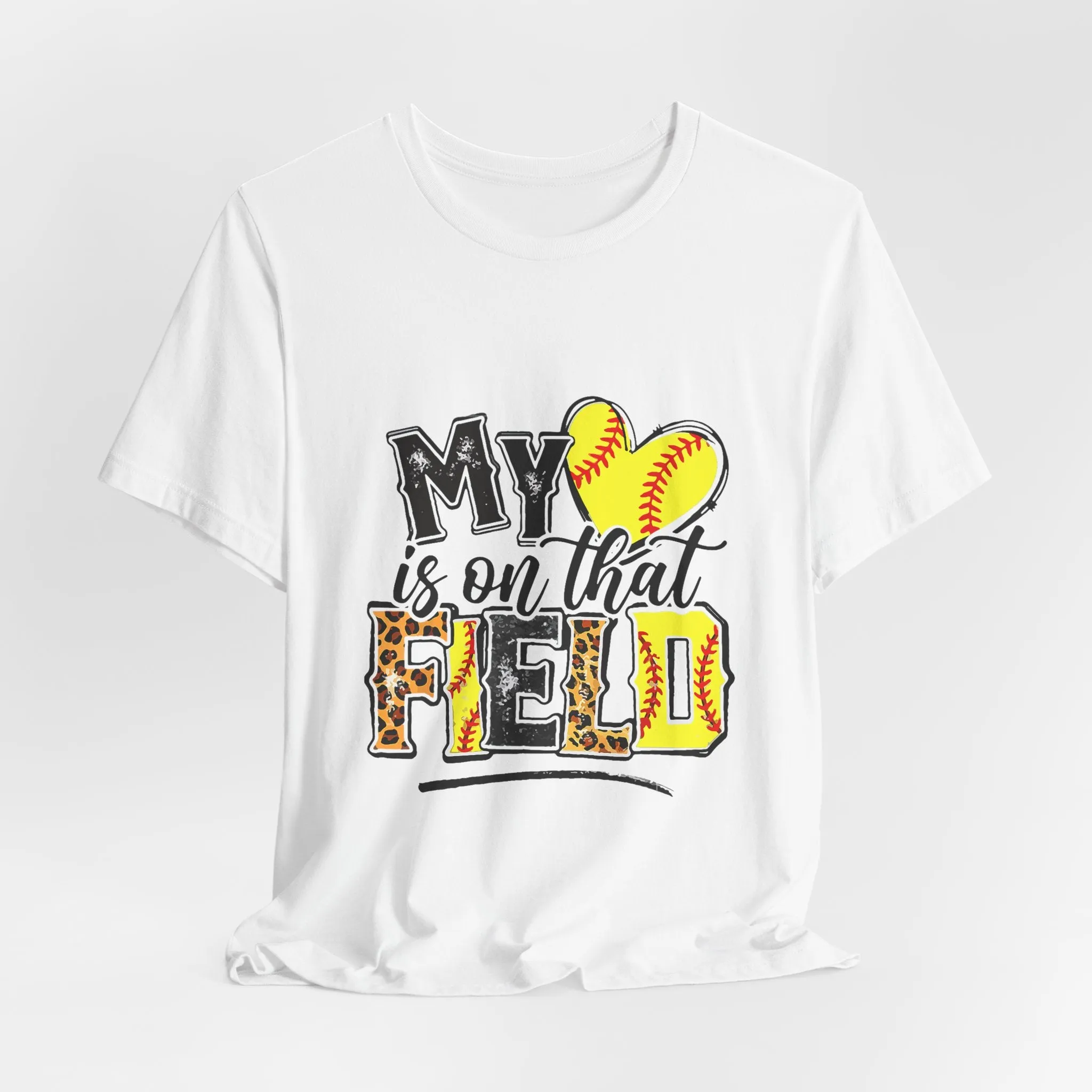 My Love Is On That Field T-Shirt - Unisex Garment-Dyed Tee