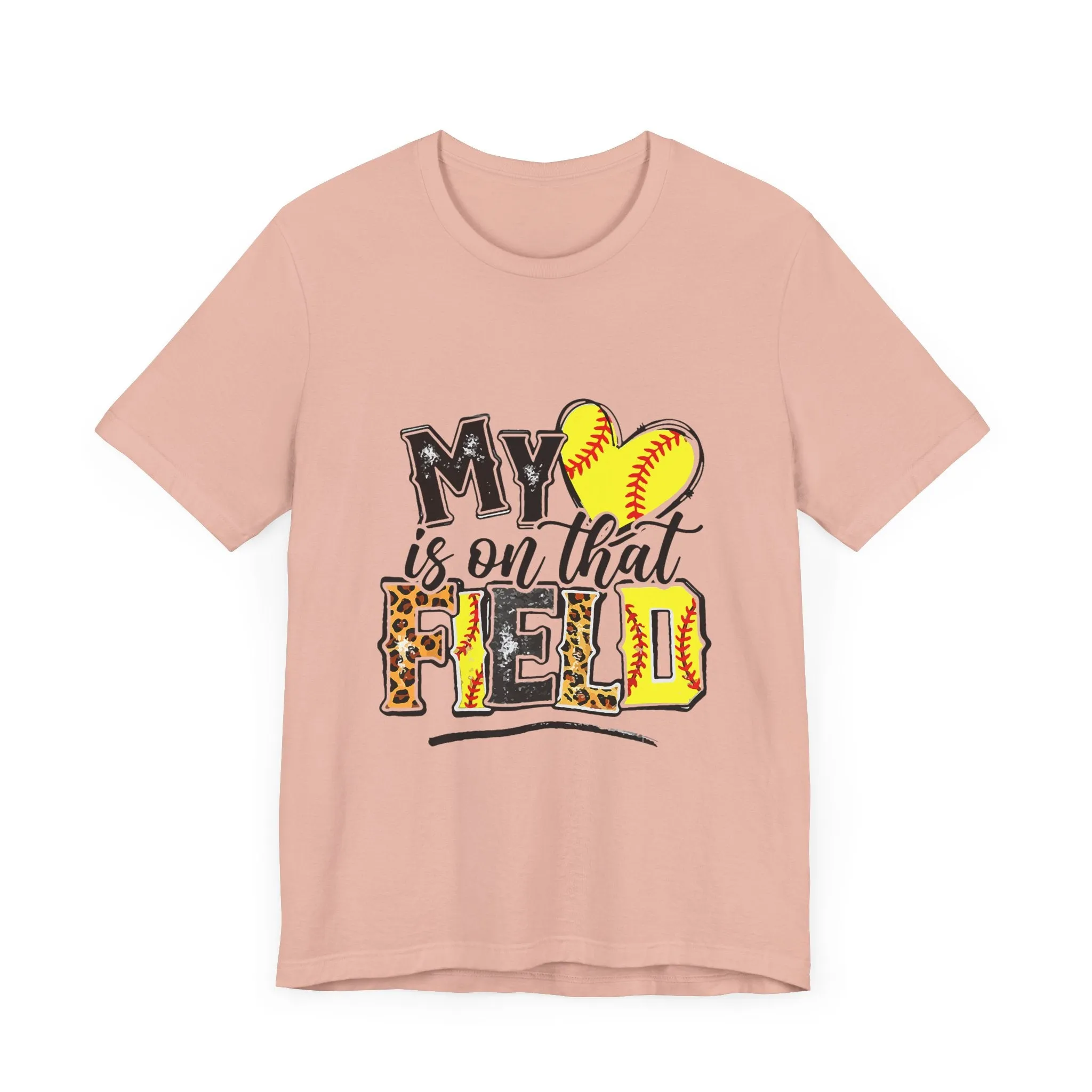 My Love Is On That Field T-Shirt - Unisex Garment-Dyed Tee