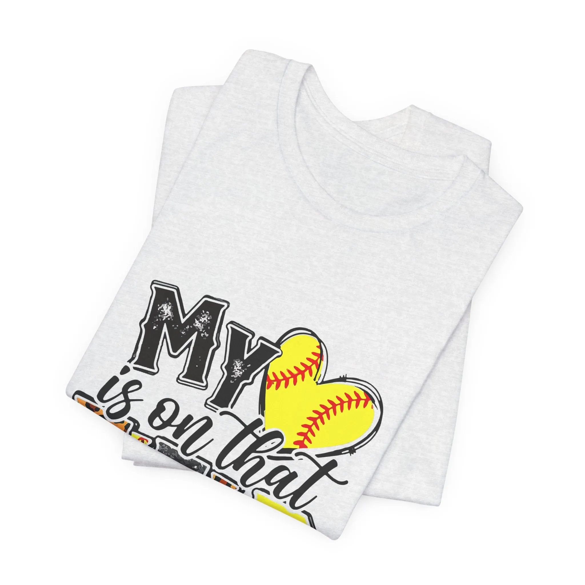 My Love Is On That Field T-Shirt - Unisex Garment-Dyed Tee