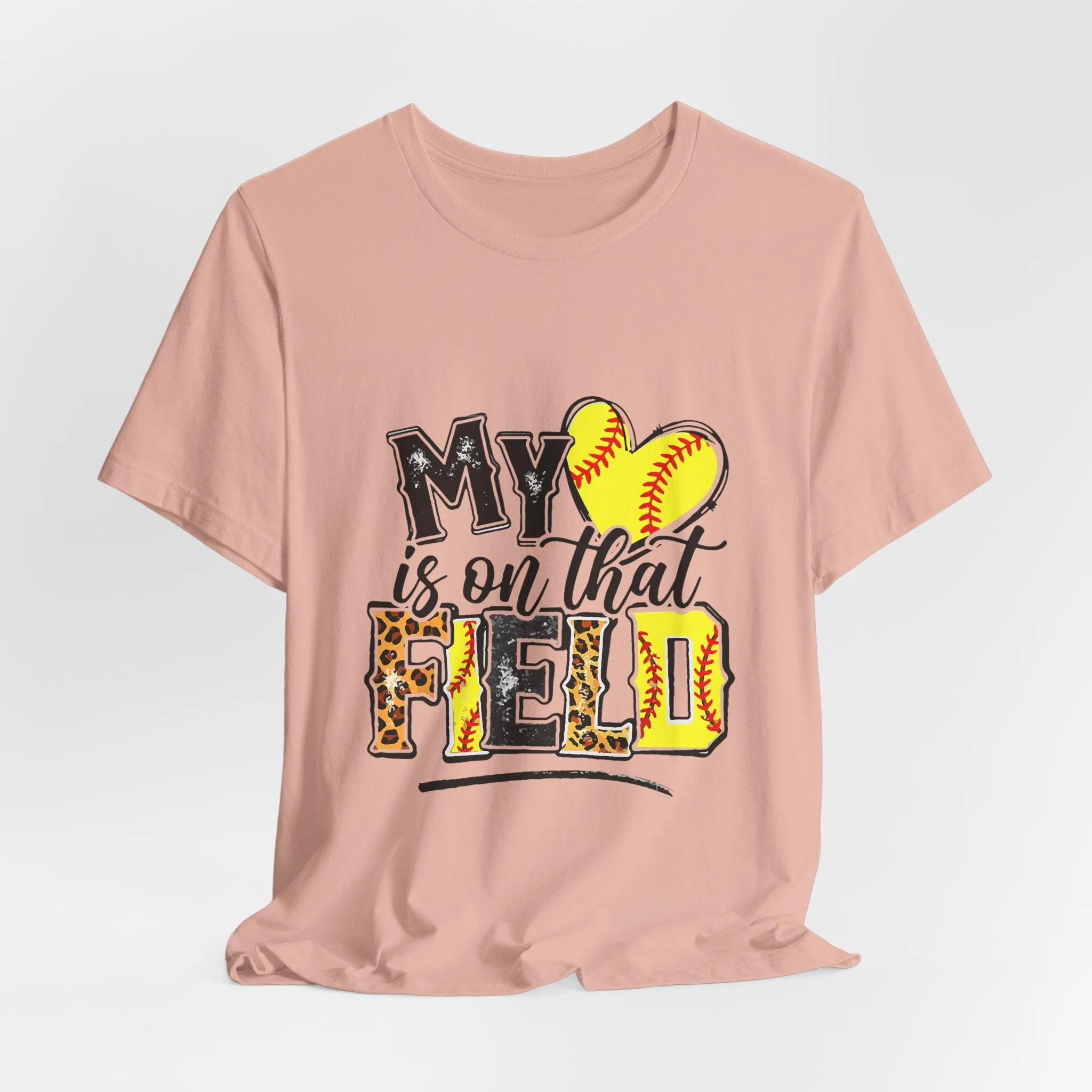 My Love Is On That Field T-Shirt - Unisex Garment-Dyed Tee