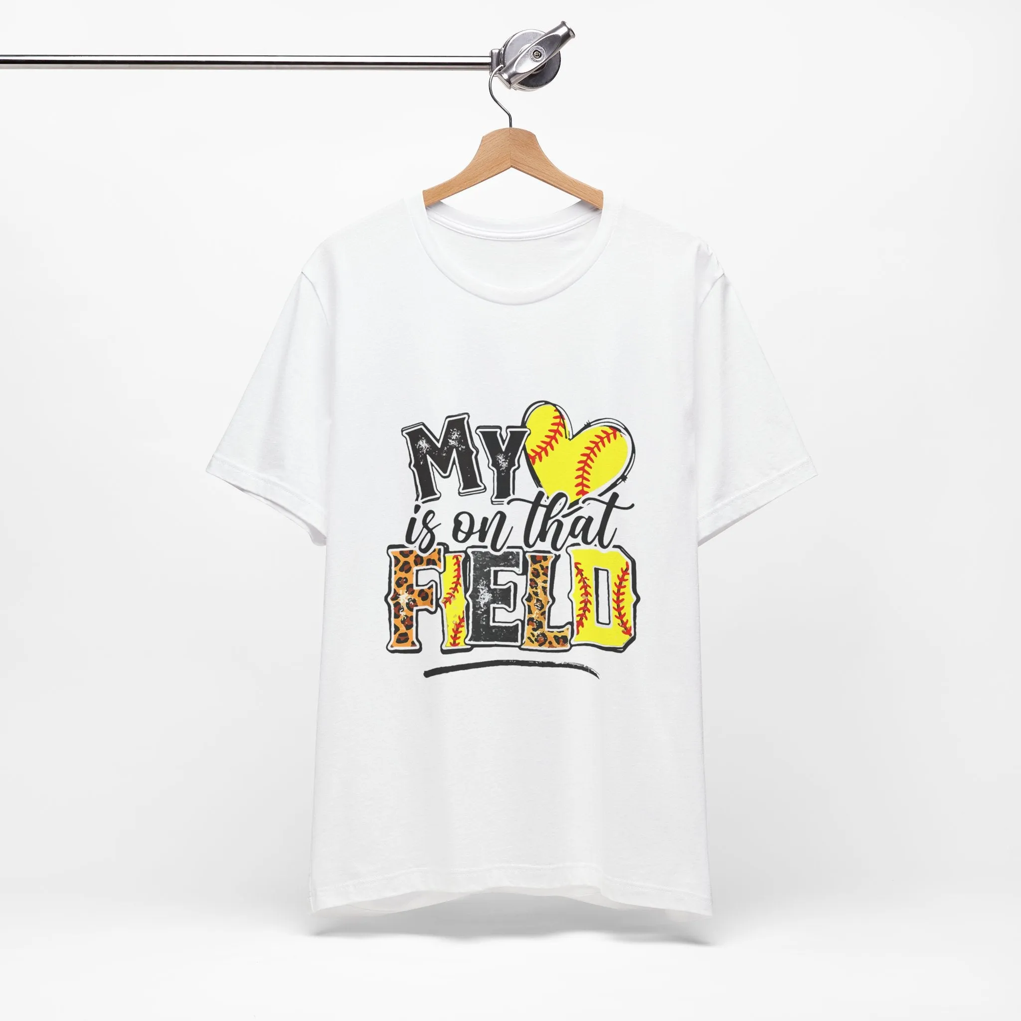 My Love Is On That Field T-Shirt - Unisex Garment-Dyed Tee