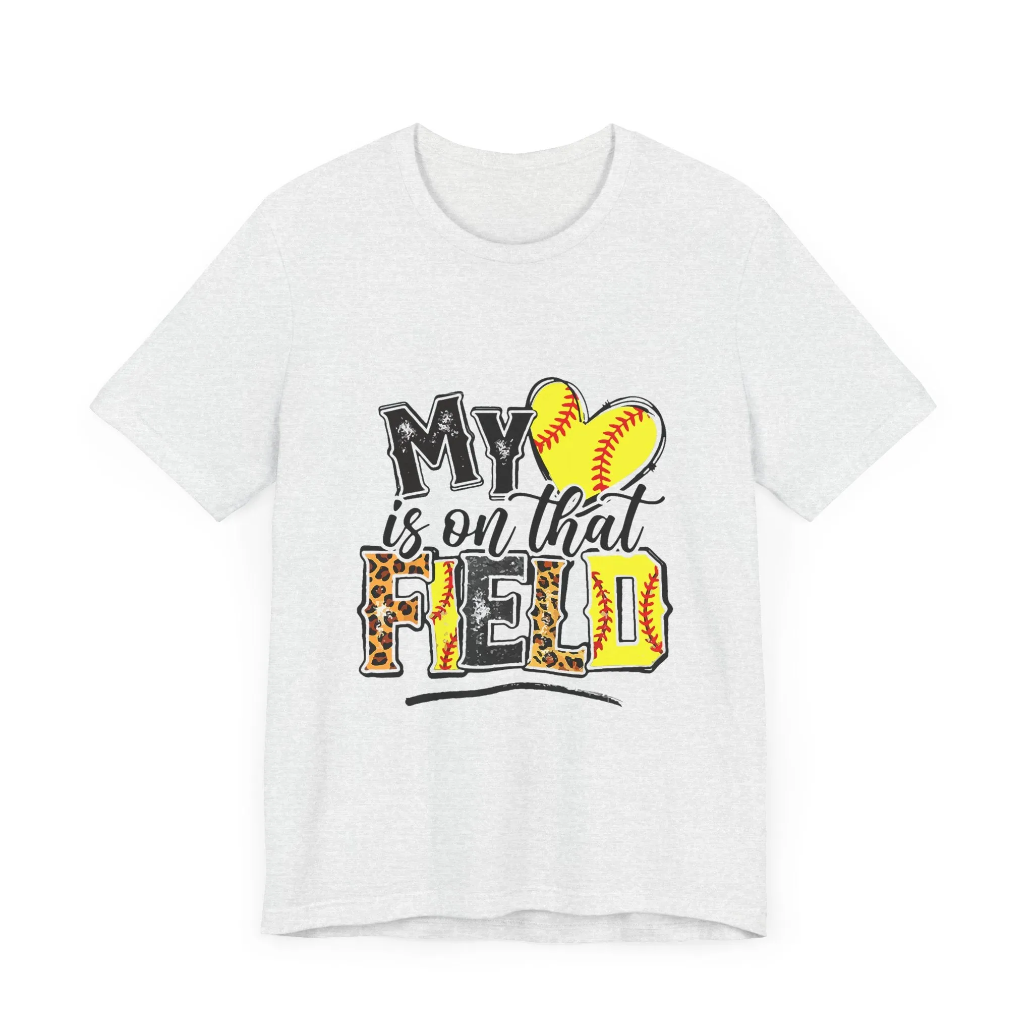 My Love Is On That Field T-Shirt - Unisex Garment-Dyed Tee