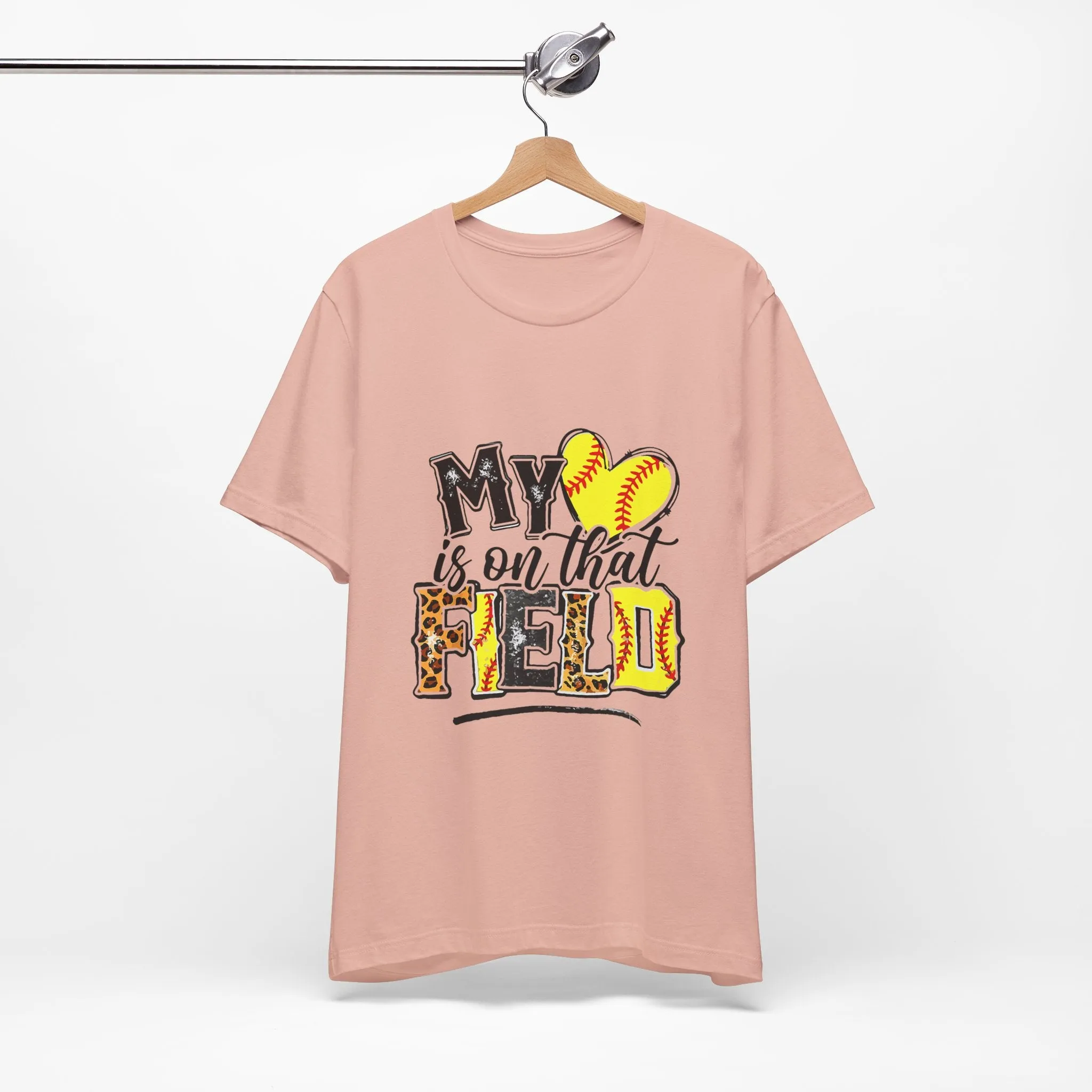 My Love Is On That Field T-Shirt - Unisex Garment-Dyed Tee