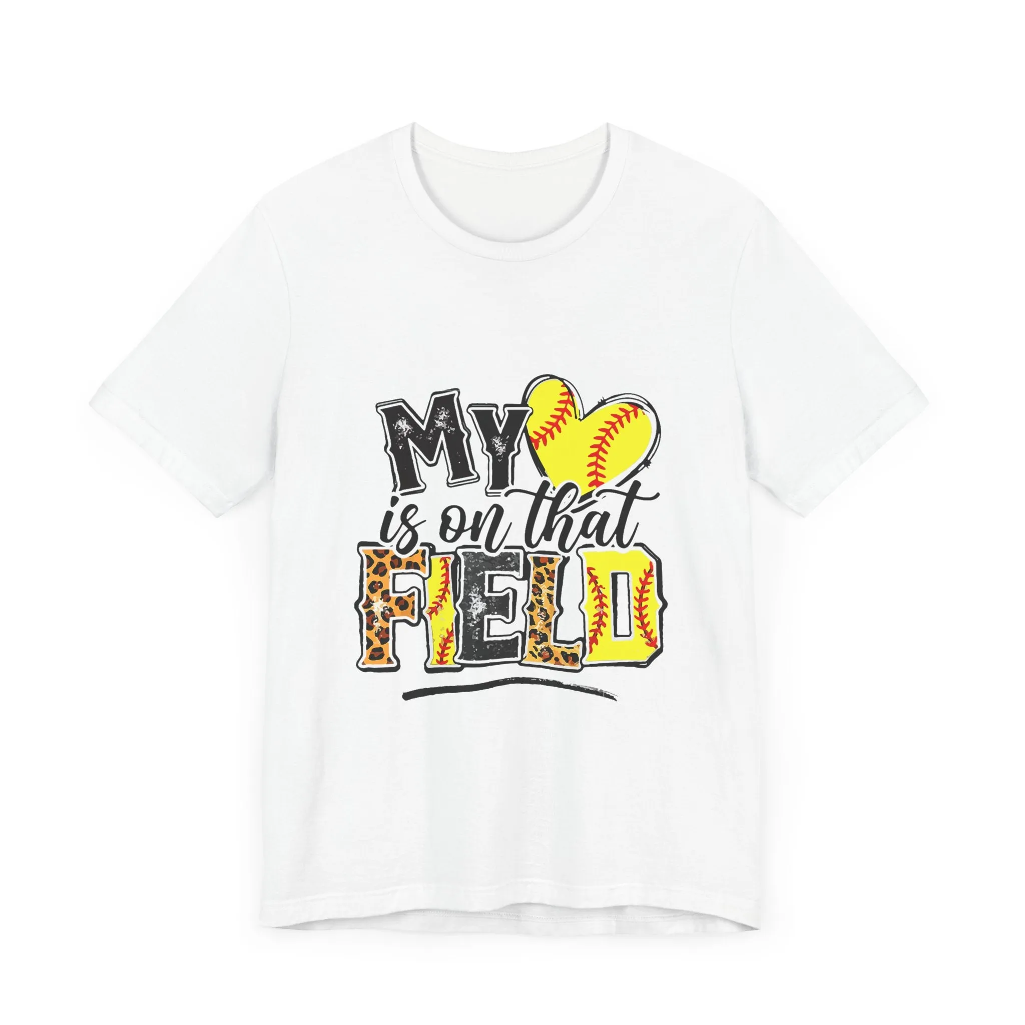 My Love Is On That Field T-Shirt - Unisex Garment-Dyed Tee