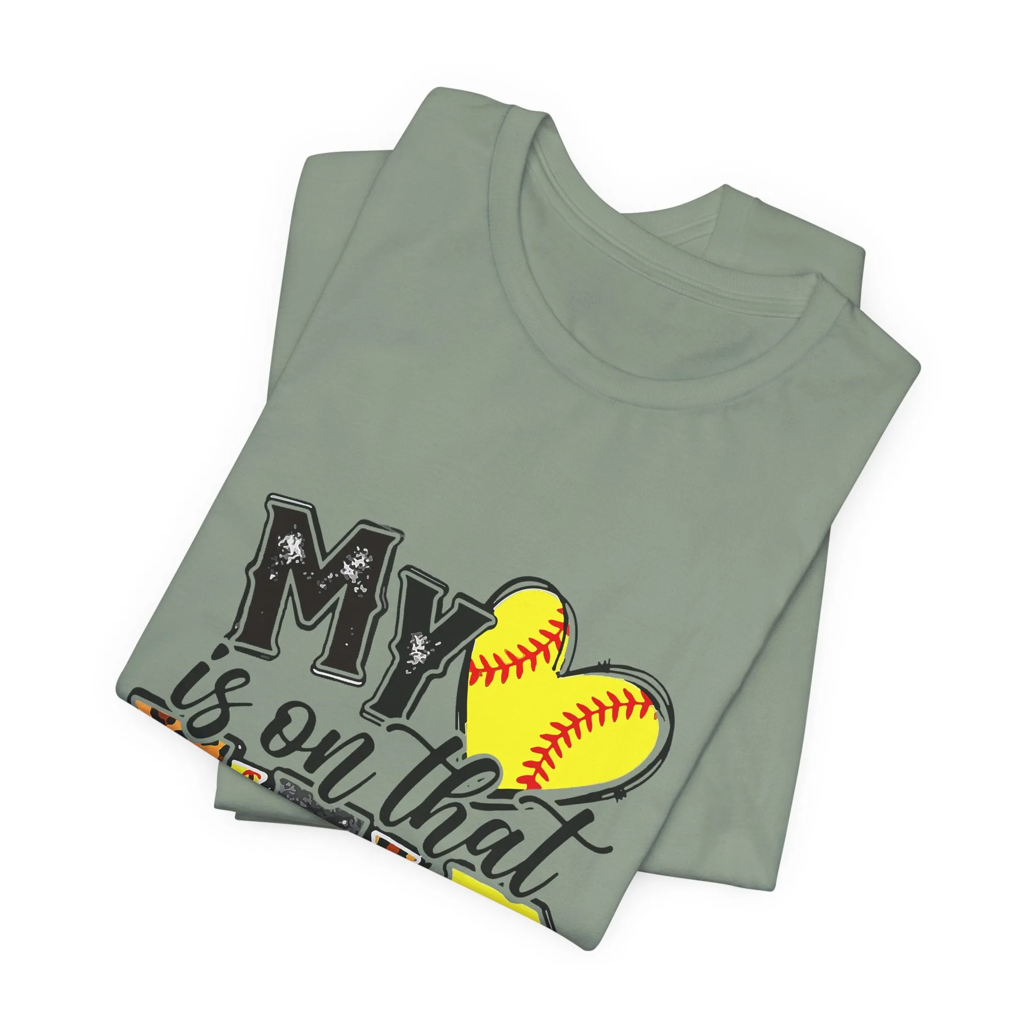 My Love Is On That Field T-Shirt - Unisex Garment-Dyed Tee