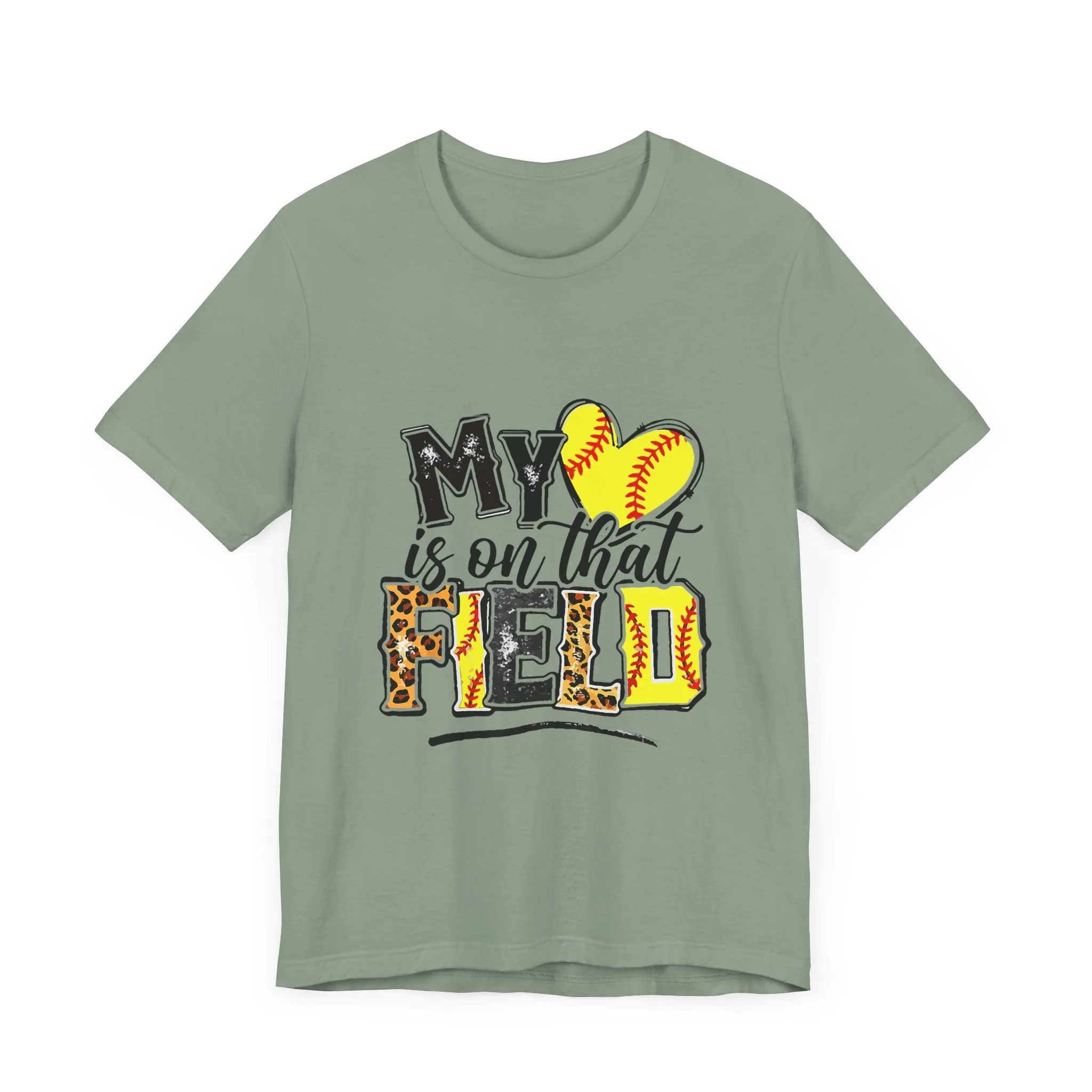 My Love Is On That Field T-Shirt - Unisex Garment-Dyed Tee