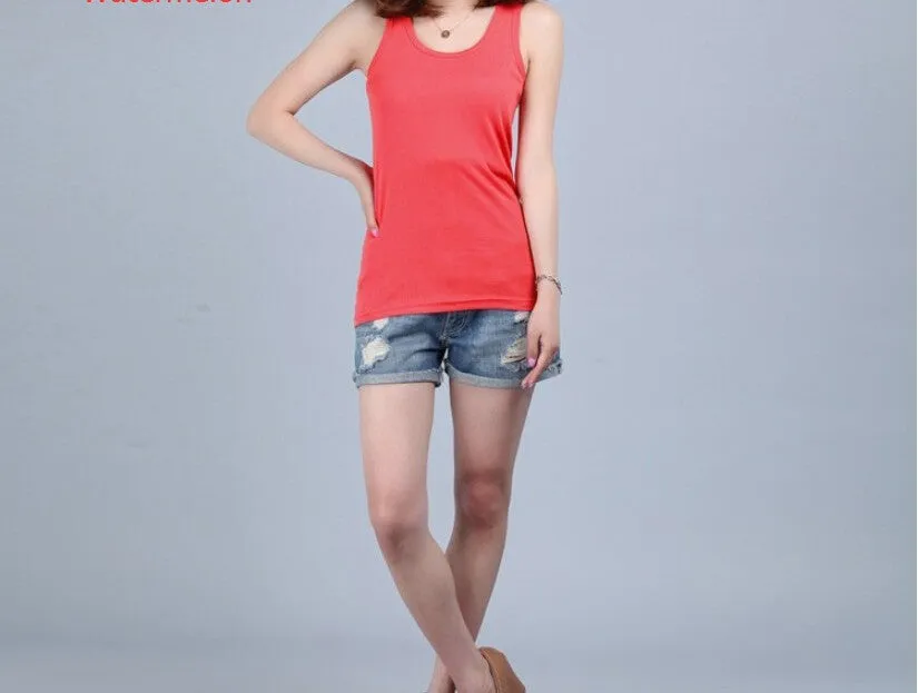 NEW 1 PC Casual Wild Women's Sleeveless Tank Tops Cami No Sleeve T-Shirt Vest