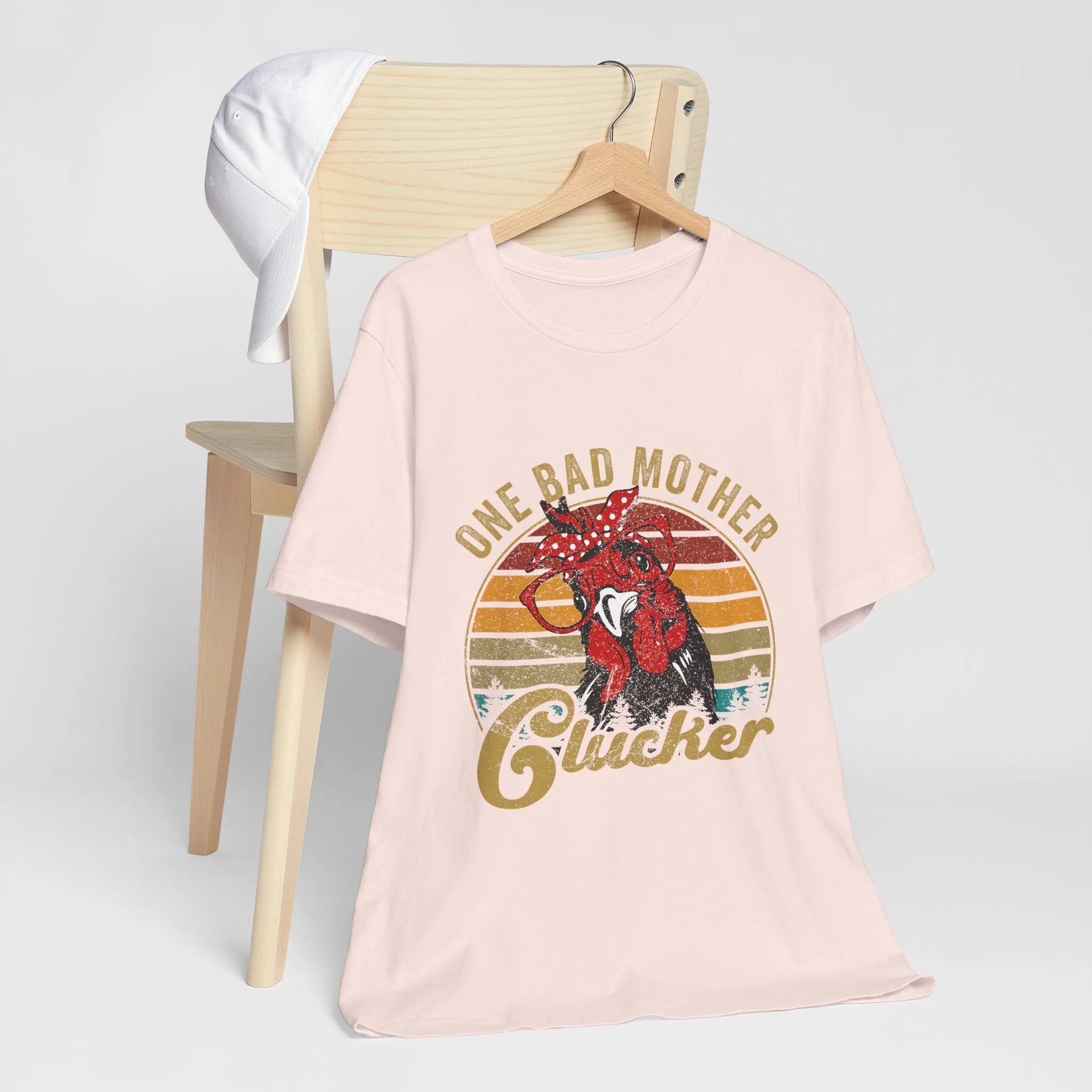 One Bad Mother Clucker T-Shirt - Unisex Garment-Dyed Tee
