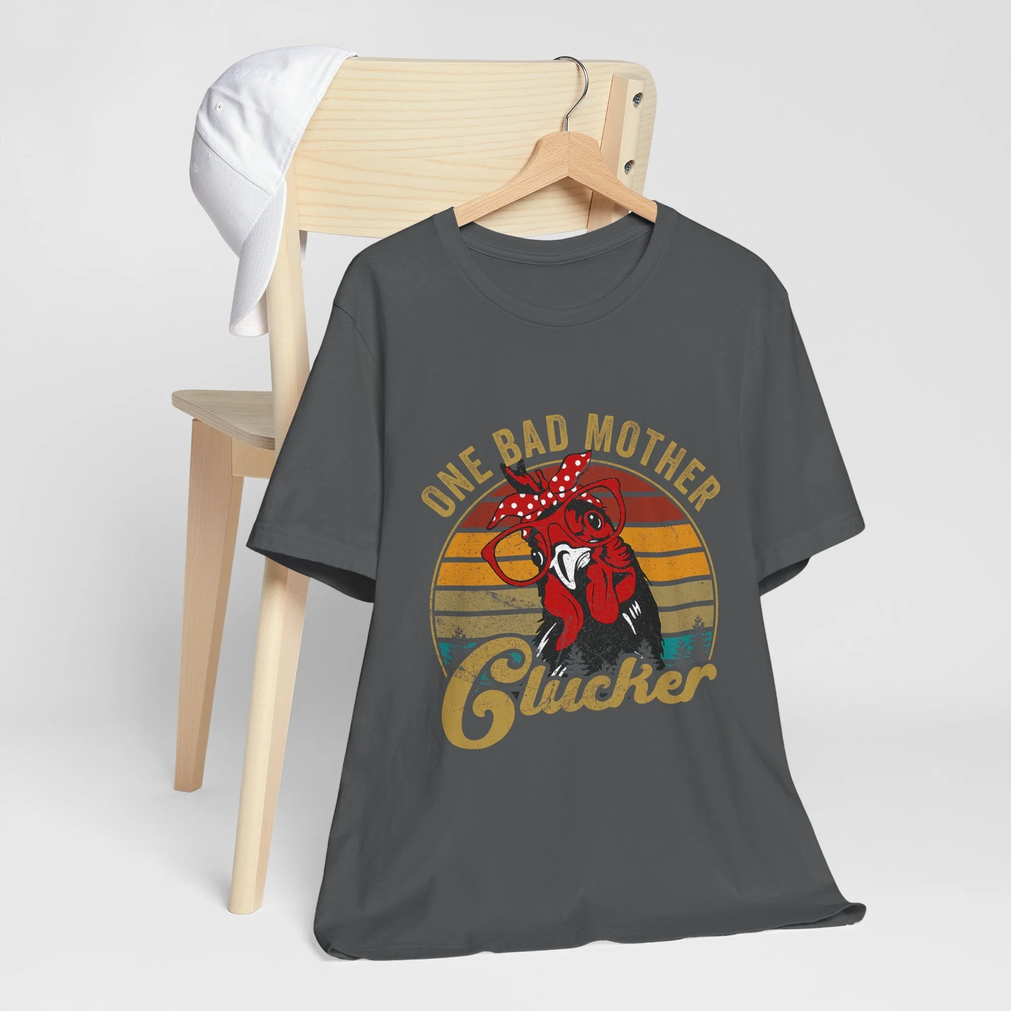 One Bad Mother Clucker T-Shirt - Unisex Garment-Dyed Tee