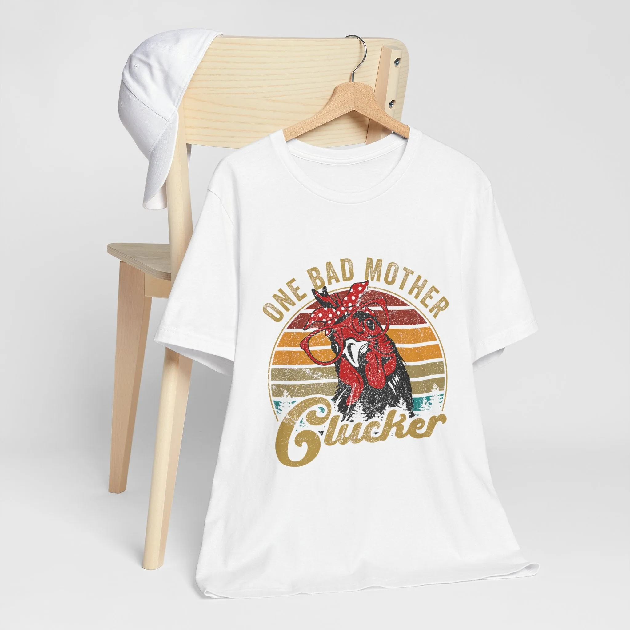 One Bad Mother Clucker T-Shirt - Unisex Garment-Dyed Tee