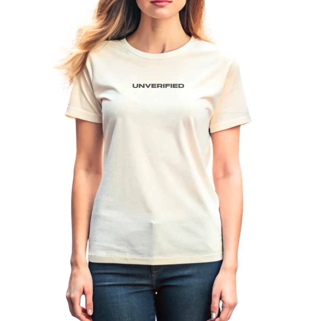 Original Unverified Tee - Cream - Women's