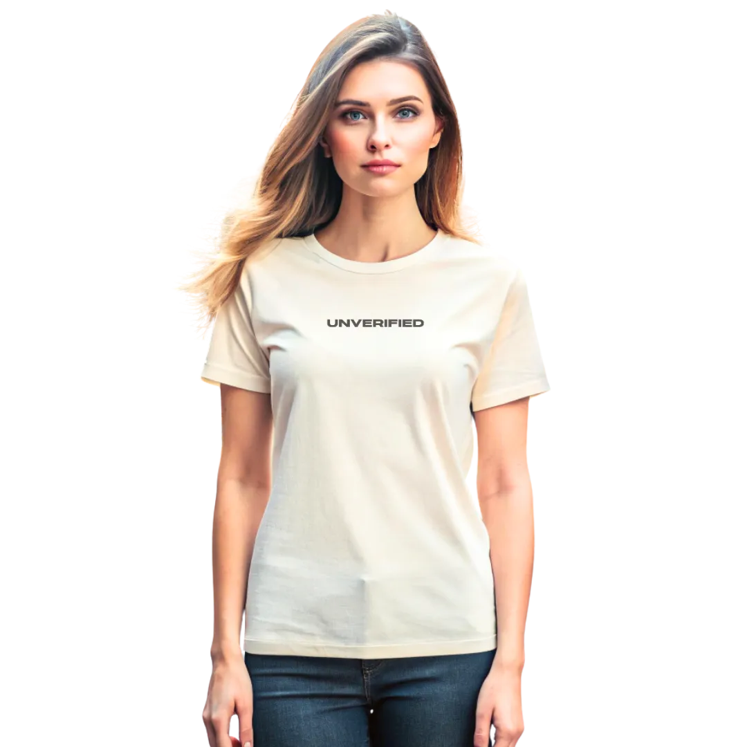 Original Unverified Tee - Cream - Women's