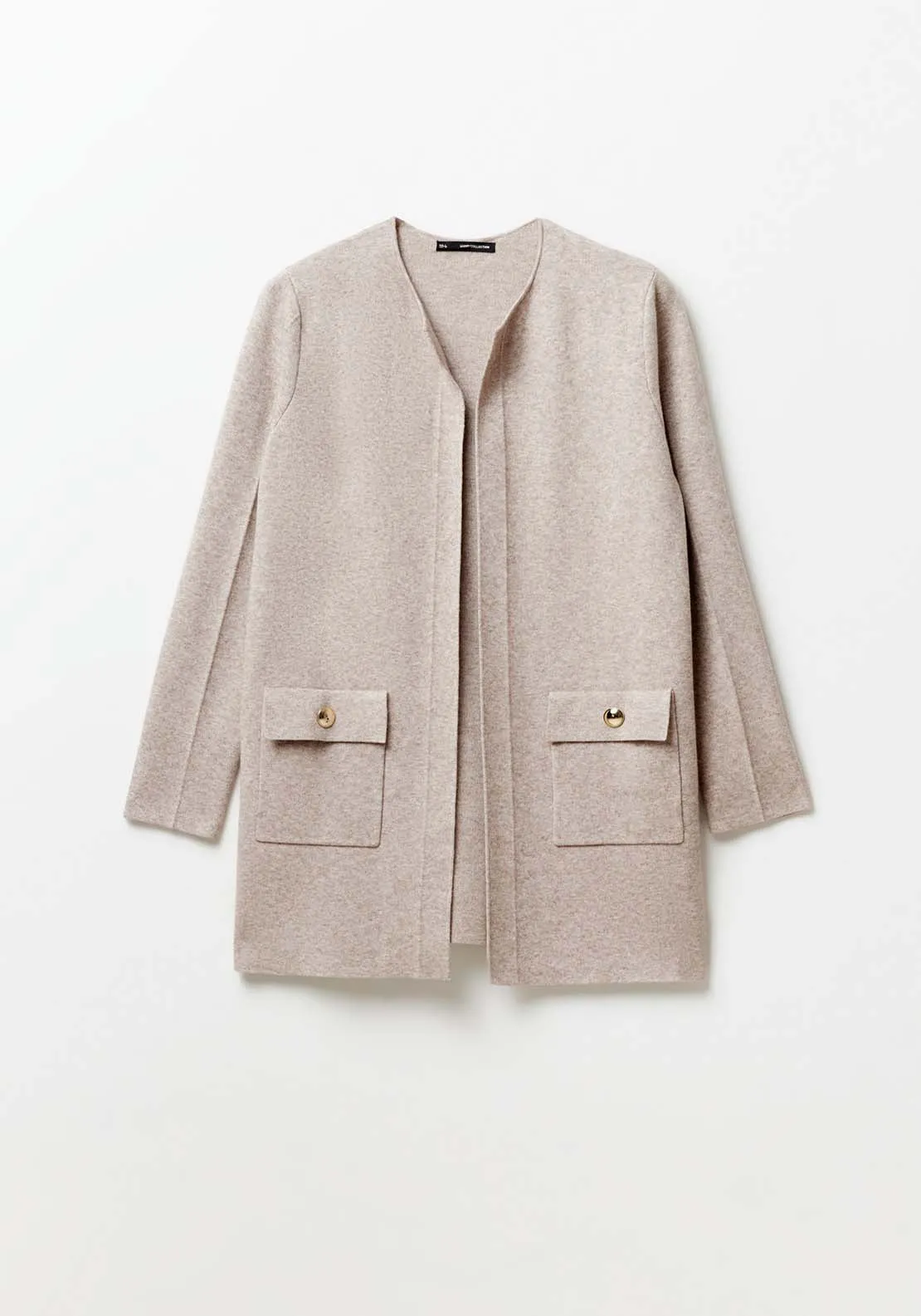 Patch Pocket Jacket - Natural Mink