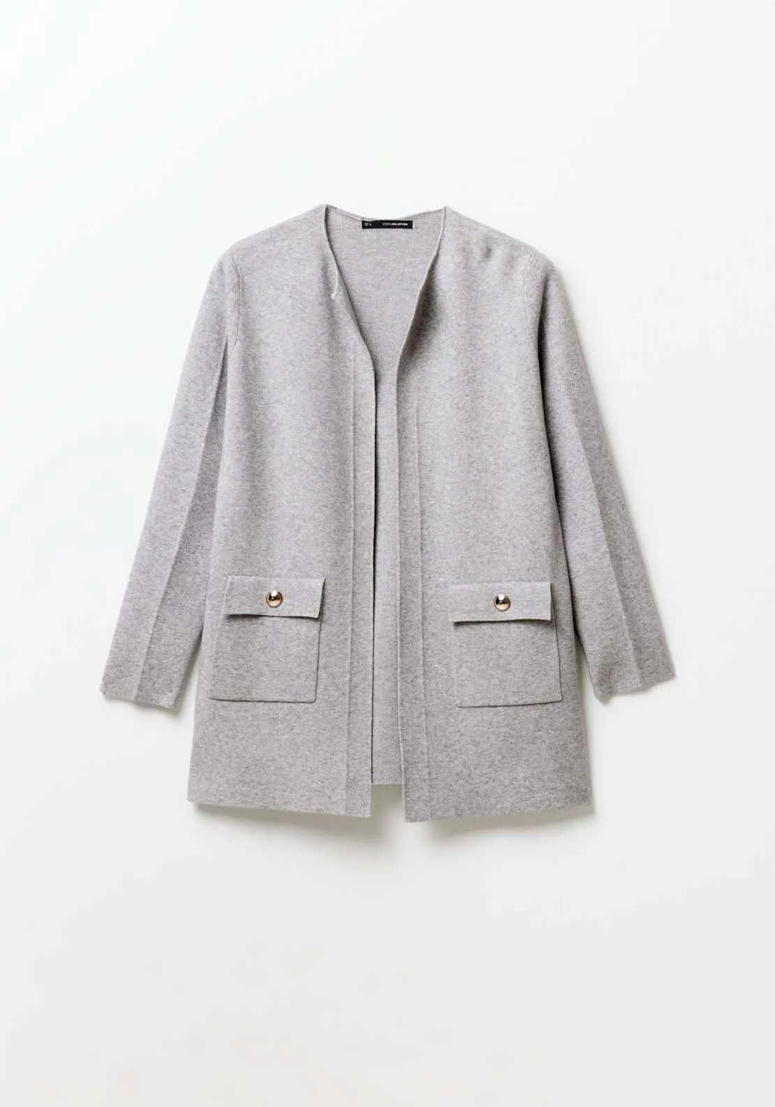 Patch pockets jacket - Green