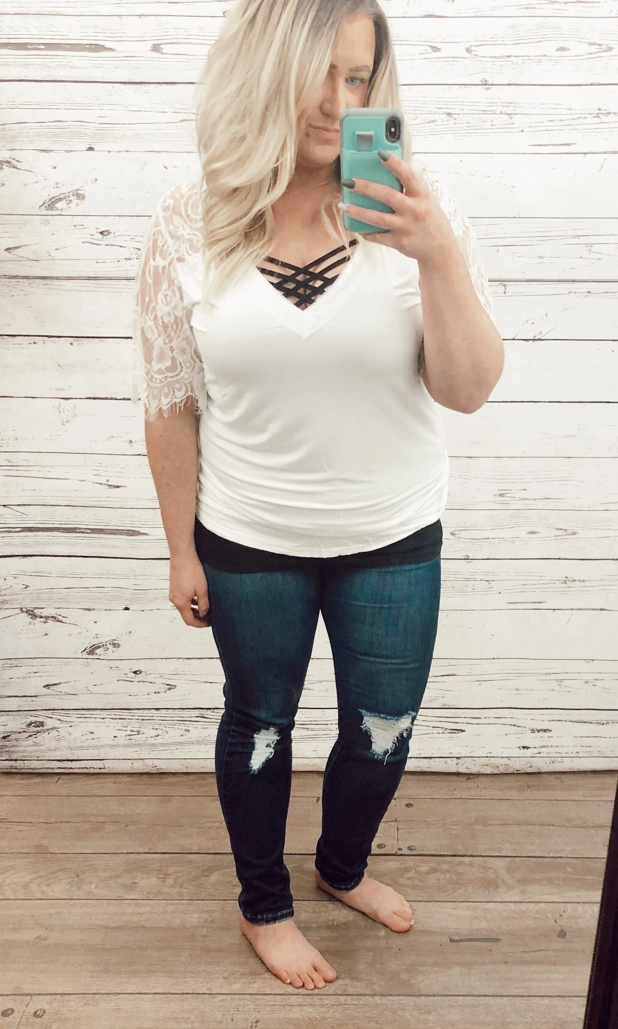 Penelope Lace Top