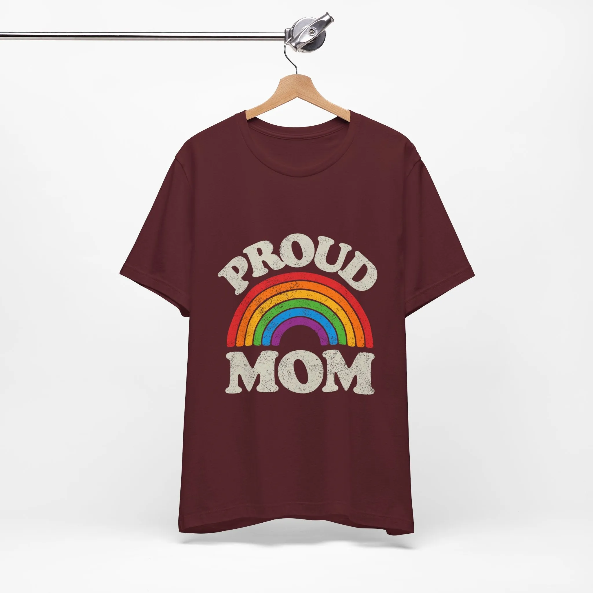 Proud Mom T-Shirt - Unisex Garment-Dyed Tee
