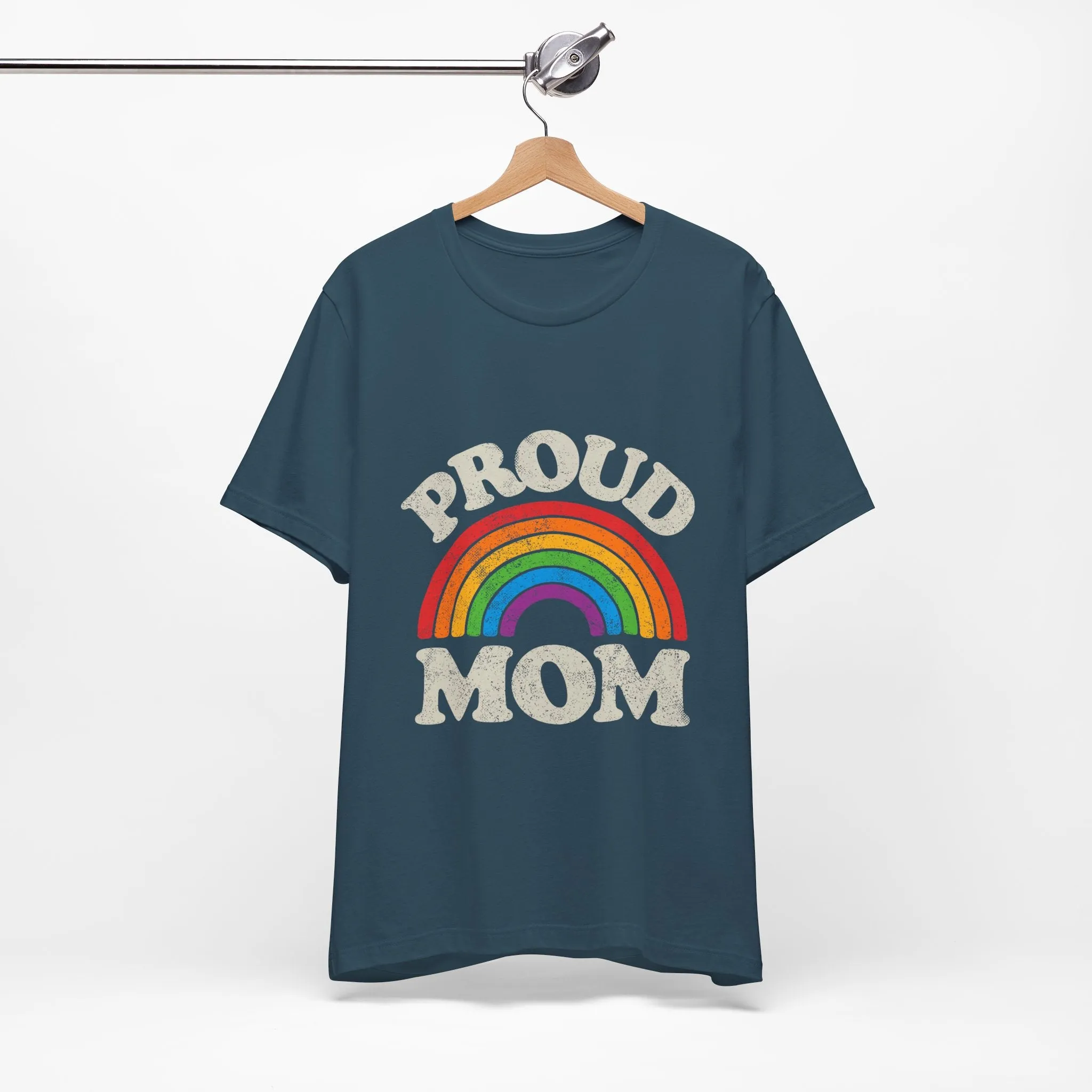 Proud Mom T-Shirt - Unisex Garment-Dyed Tee