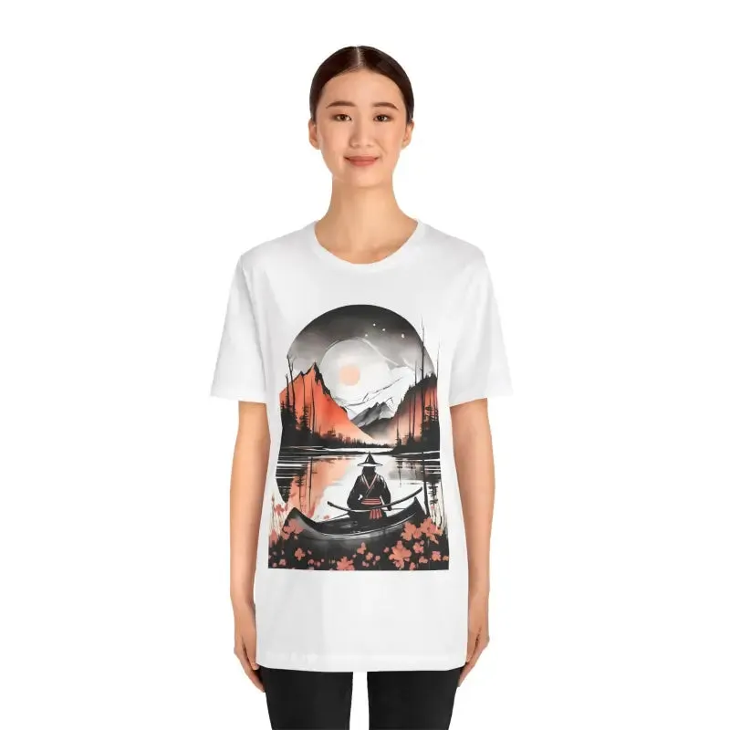 Samurai Rowing Unisex Jersey Tee Sunset Vibes