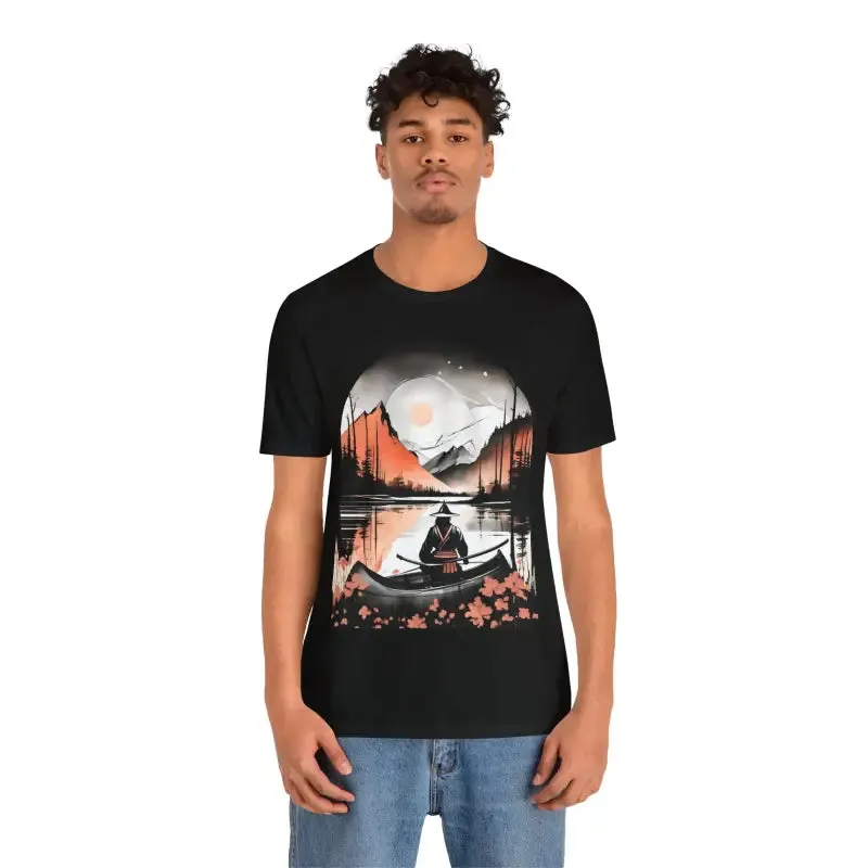 Samurai Rowing Unisex Jersey Tee Sunset Vibes