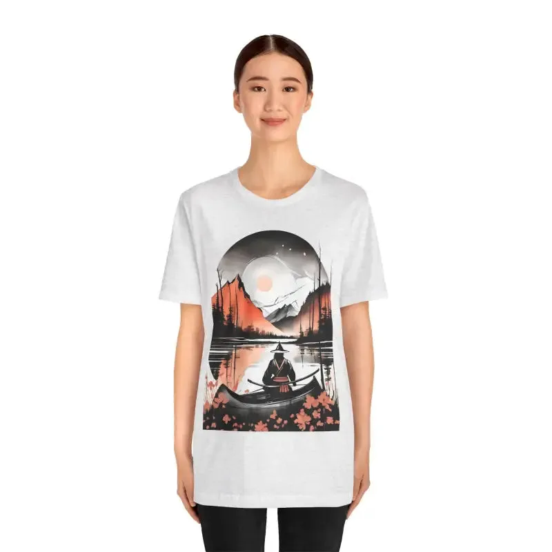 Samurai Rowing Unisex Jersey Tee Sunset Vibes