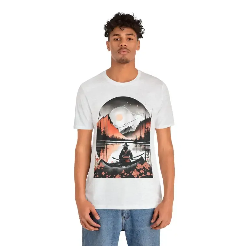 Samurai Rowing Unisex Jersey Tee Sunset Vibes
