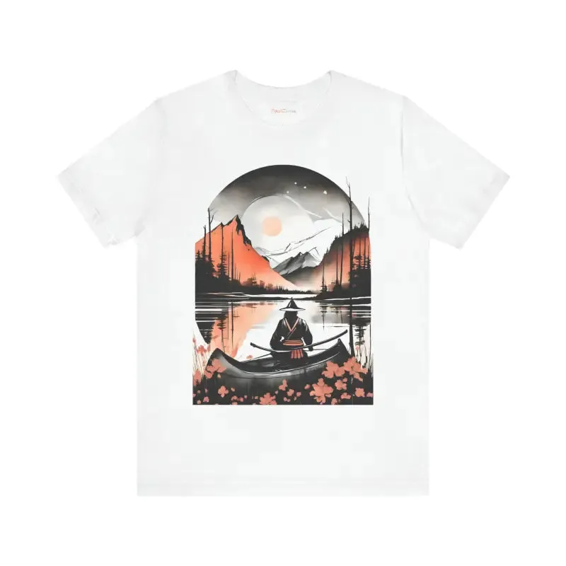 Samurai Rowing Unisex Jersey Tee Sunset Vibes