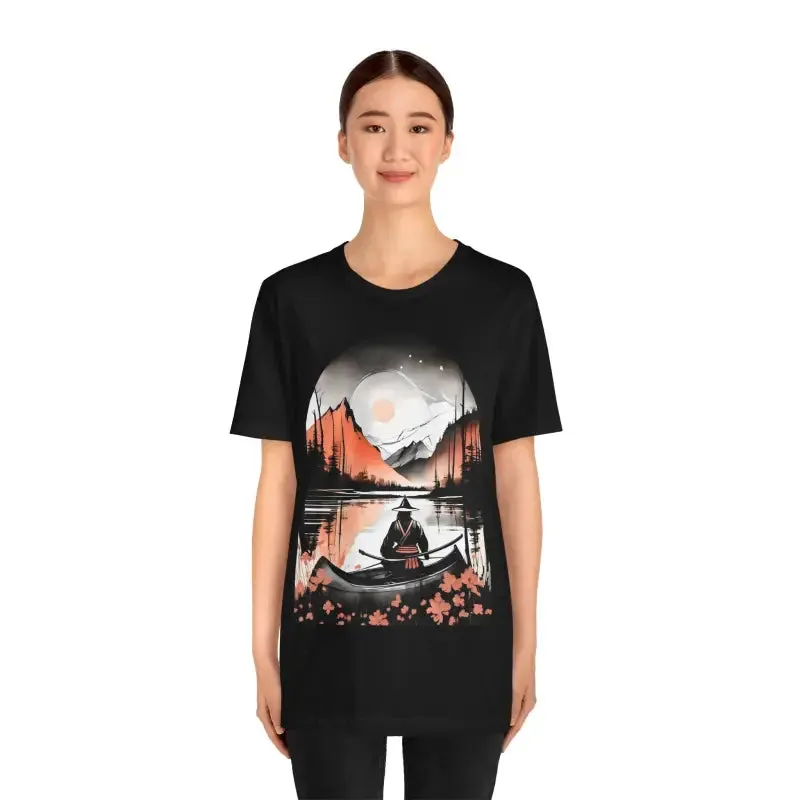 Samurai Rowing Unisex Jersey Tee Sunset Vibes