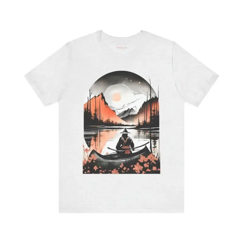 Samurai Rowing Unisex Jersey Tee Sunset Vibes